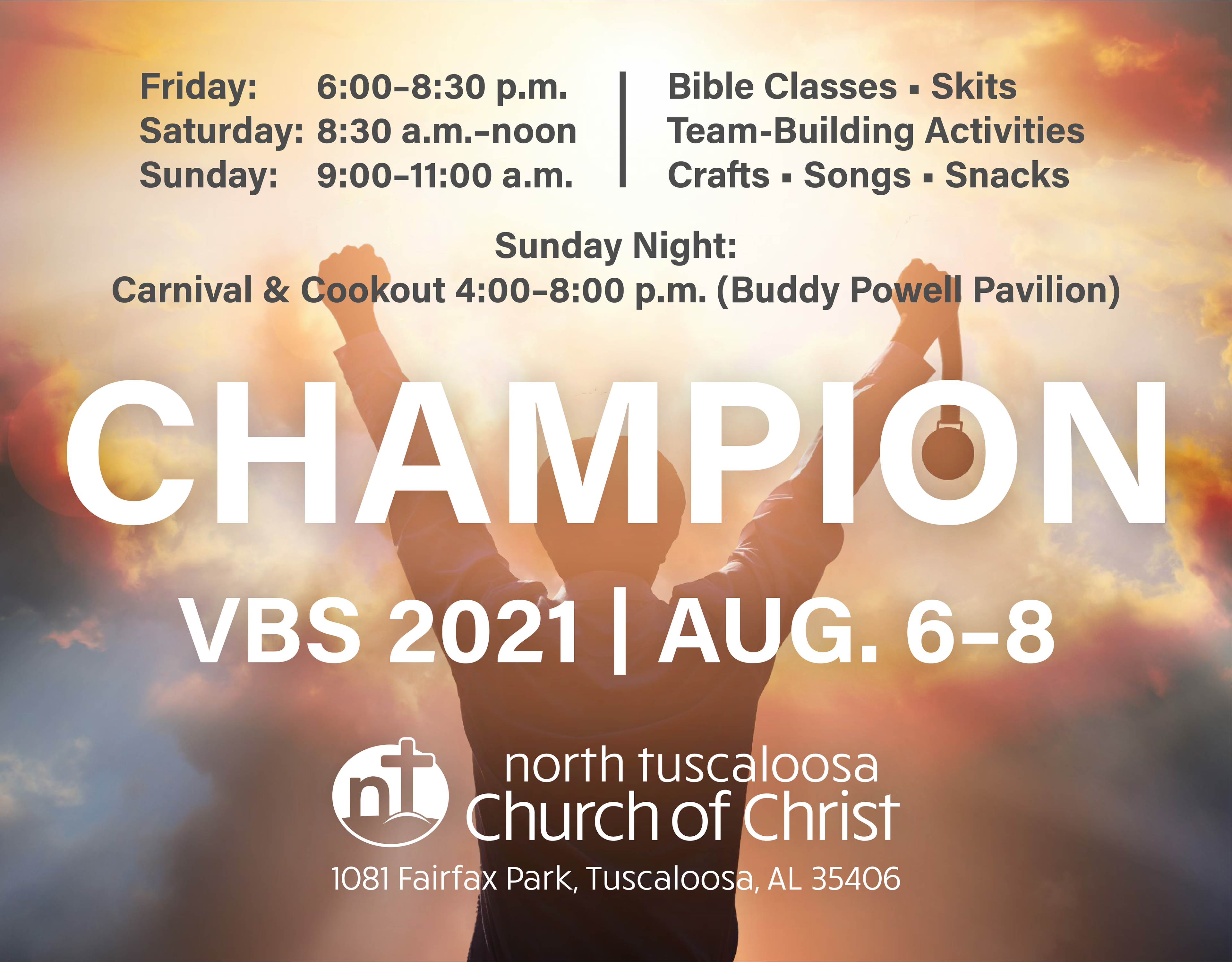 2021 NTCOC VBS Flyer