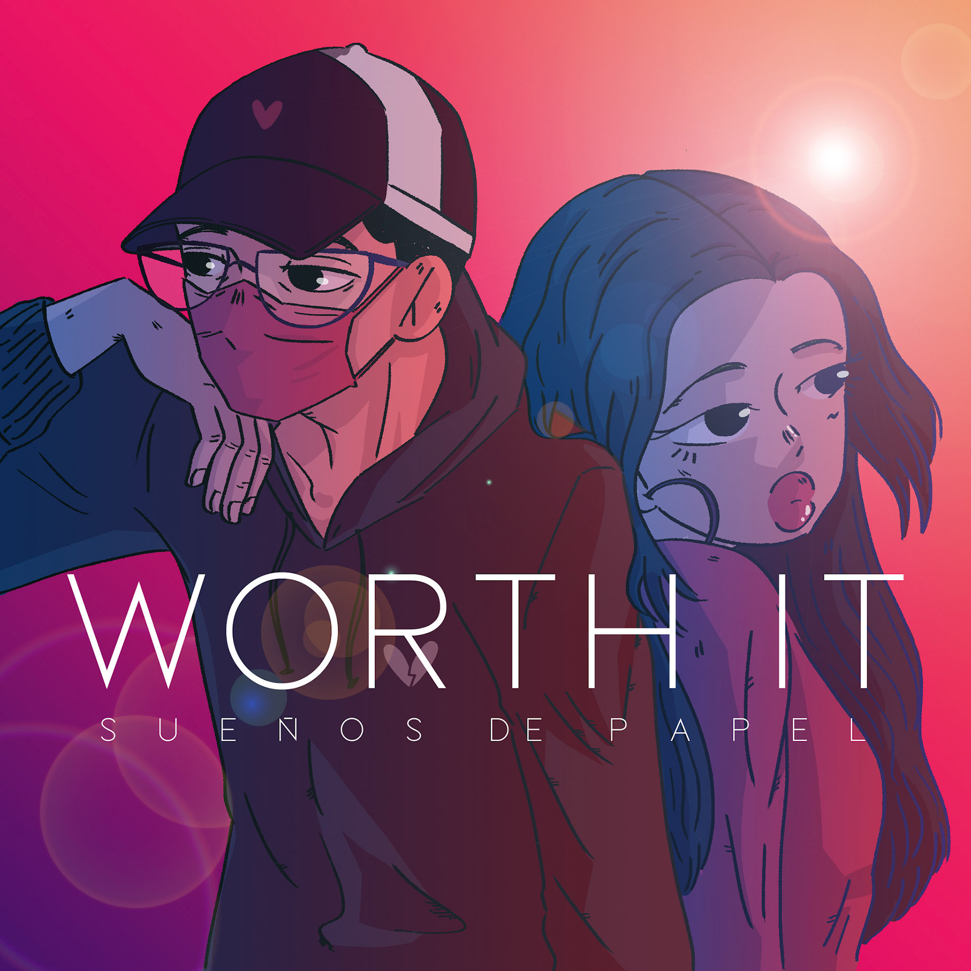 illustrated song cover for spotify