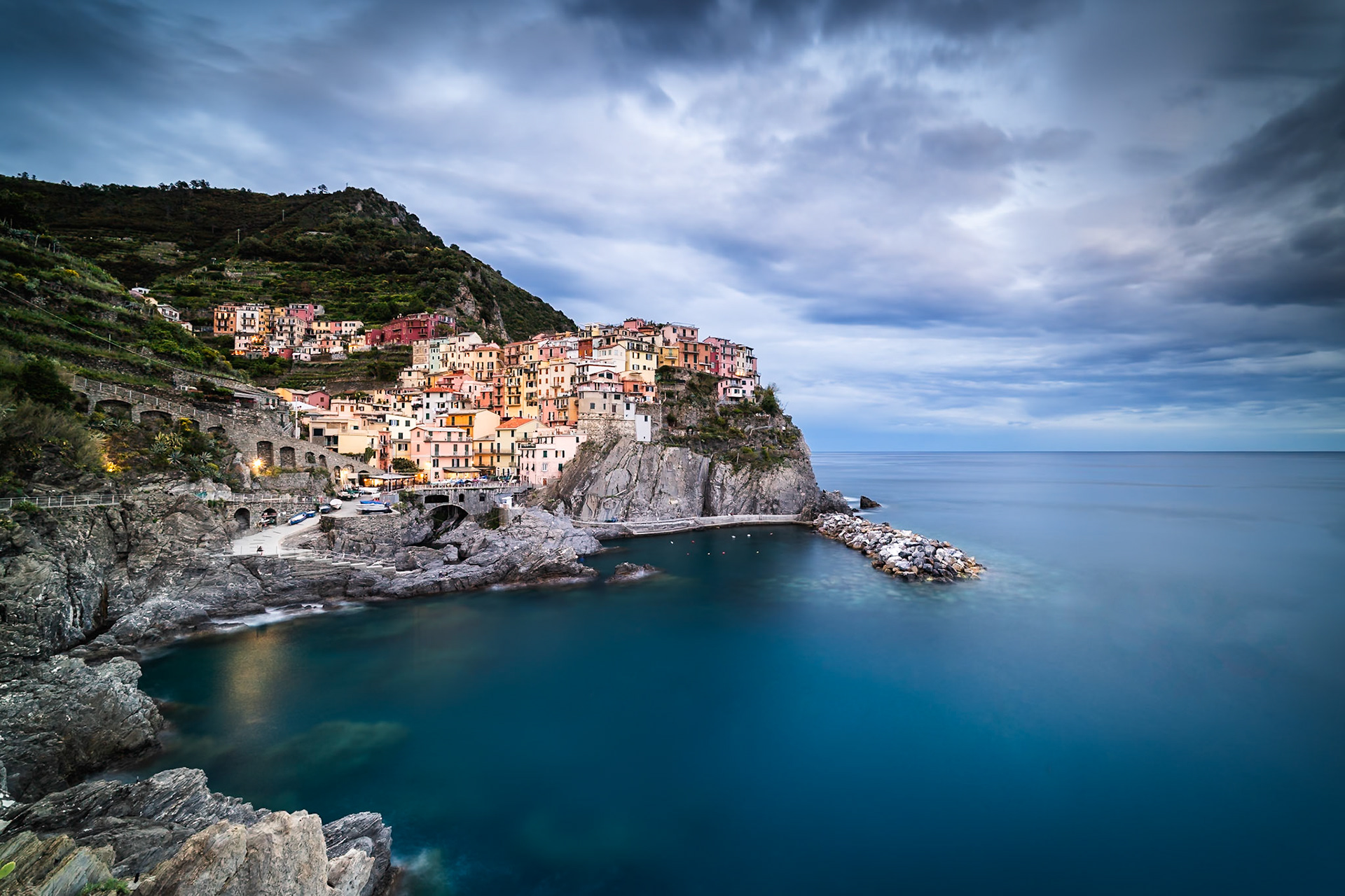 Cinque Terre - Manarola Dusk Bay (2:3)