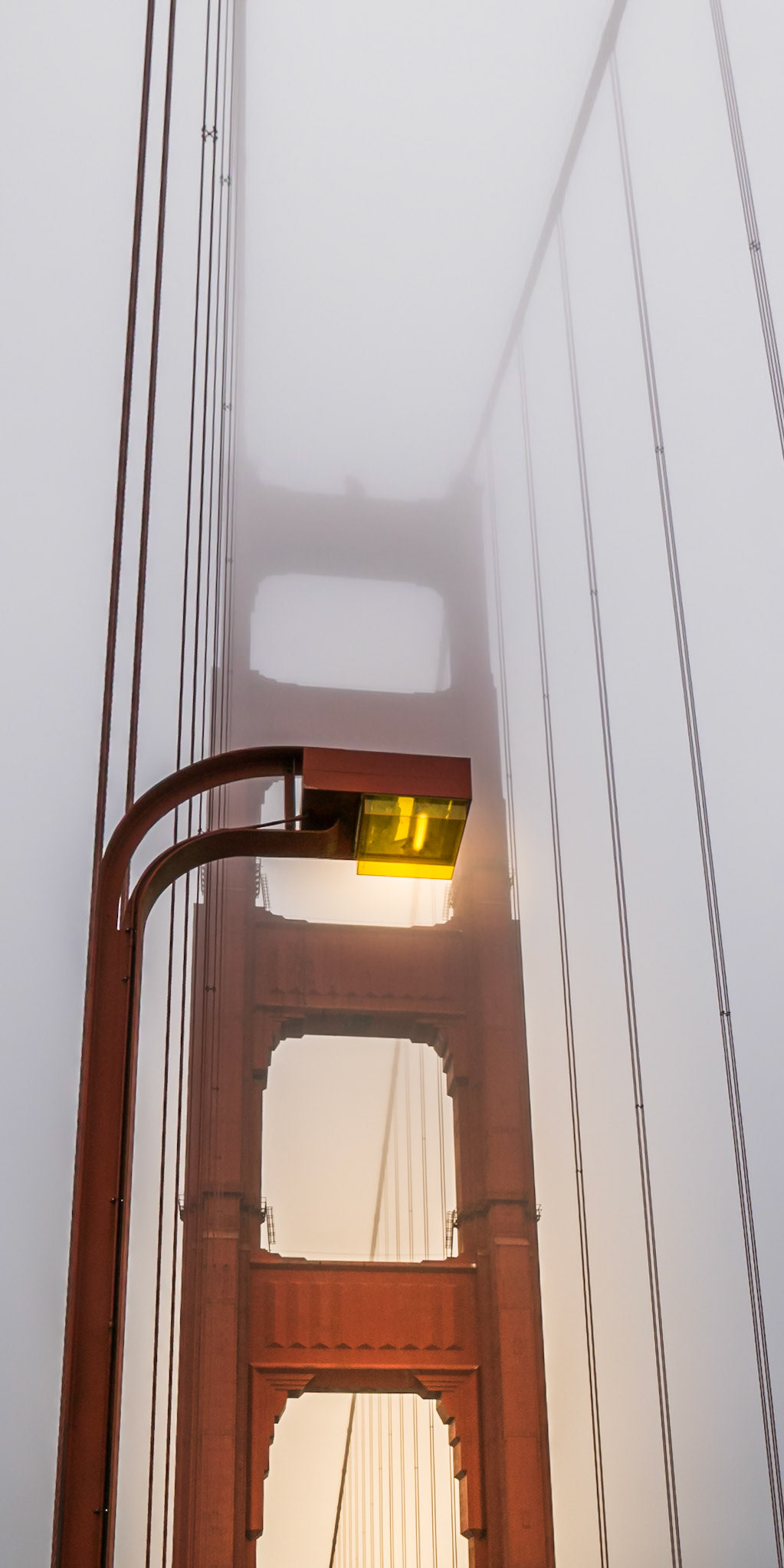 Golden Gate Bridge - Beacon in Fog (2:1)