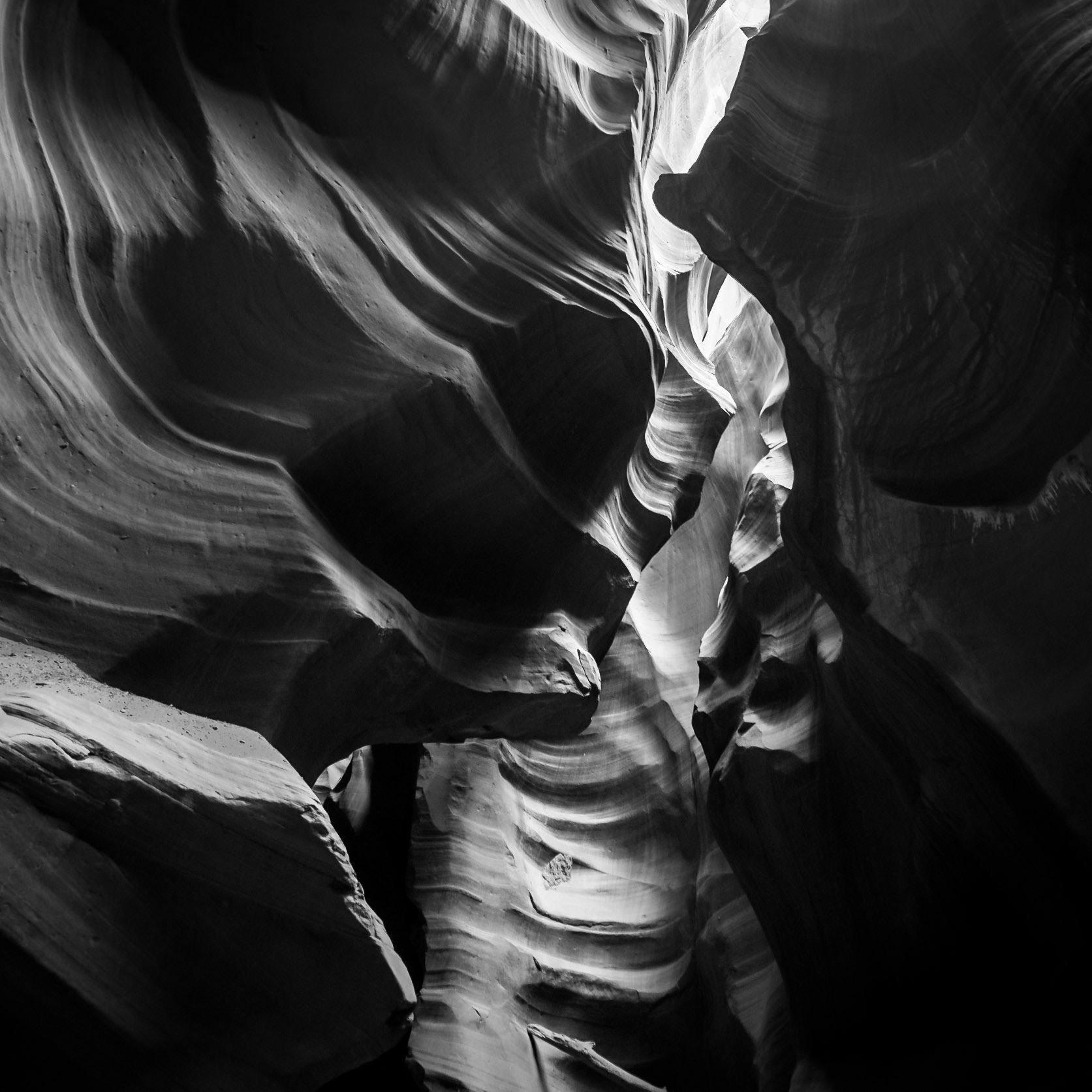Antelope Canyon - Narrowness (1:1)