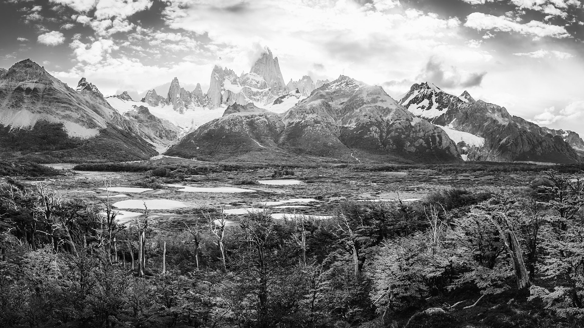 Fitz Roy - Wetlands Below the Massif (9:16)