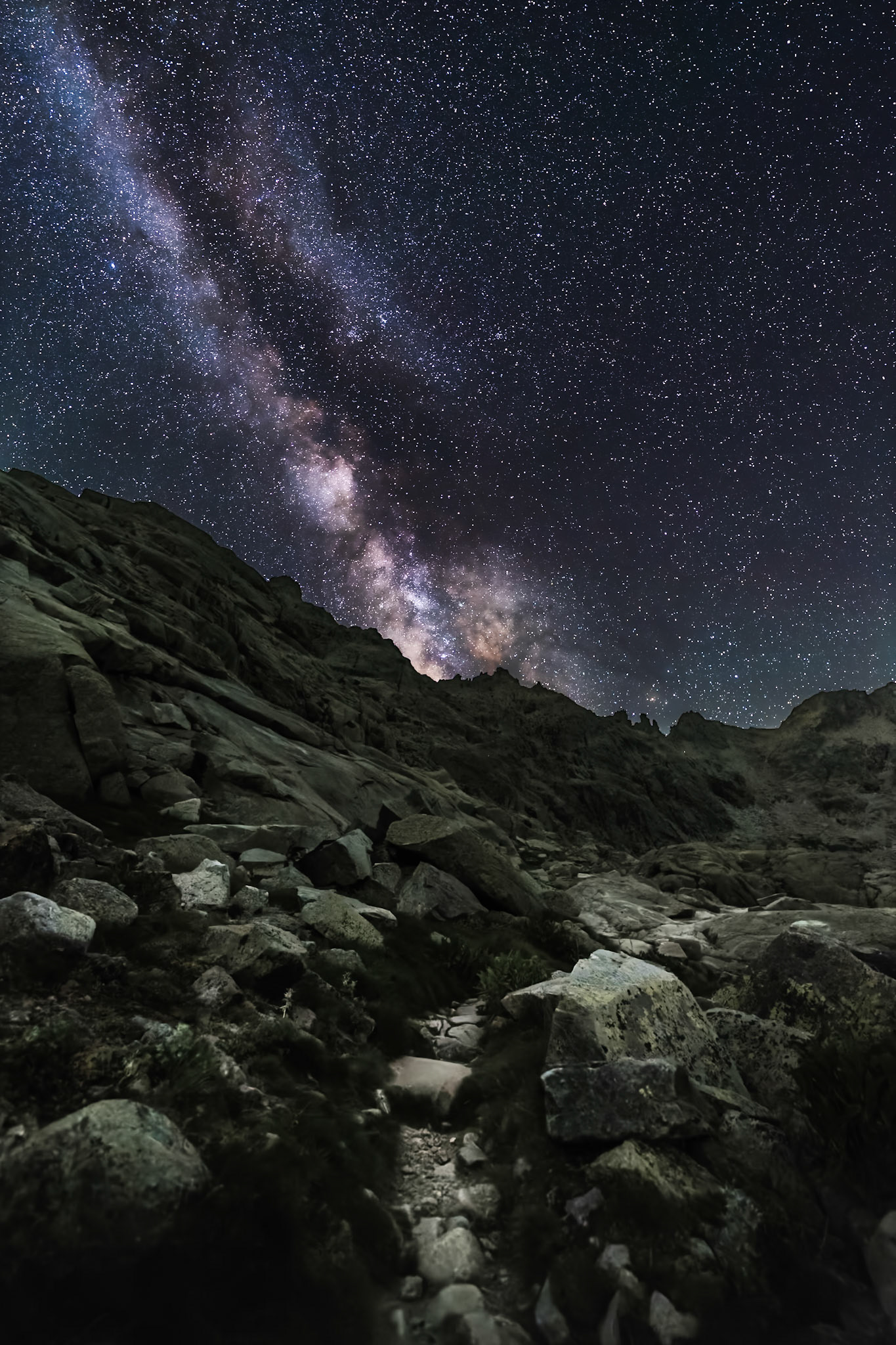 Gredos Cirque - The Path of Night (3:2)