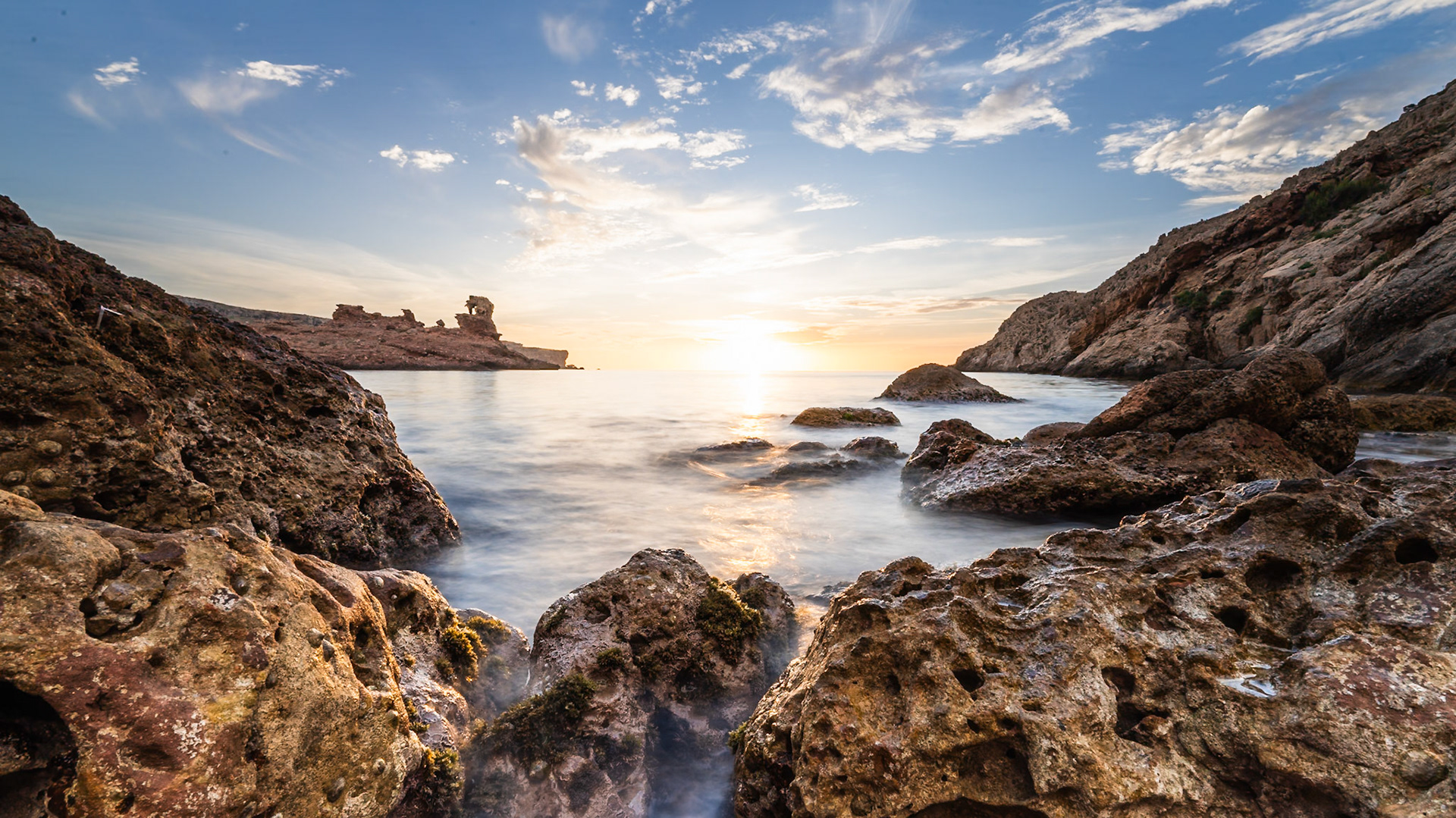 Cala Morell - Light Over the Rocks (9:16)