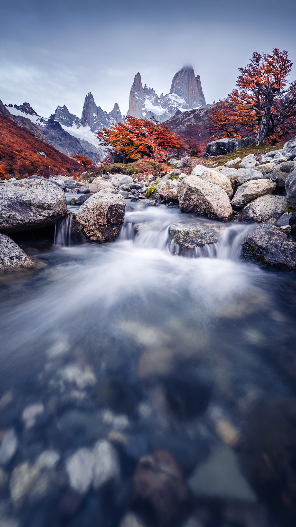 Fitz Roy - Flow Beneath Fitz Roy (16:9)