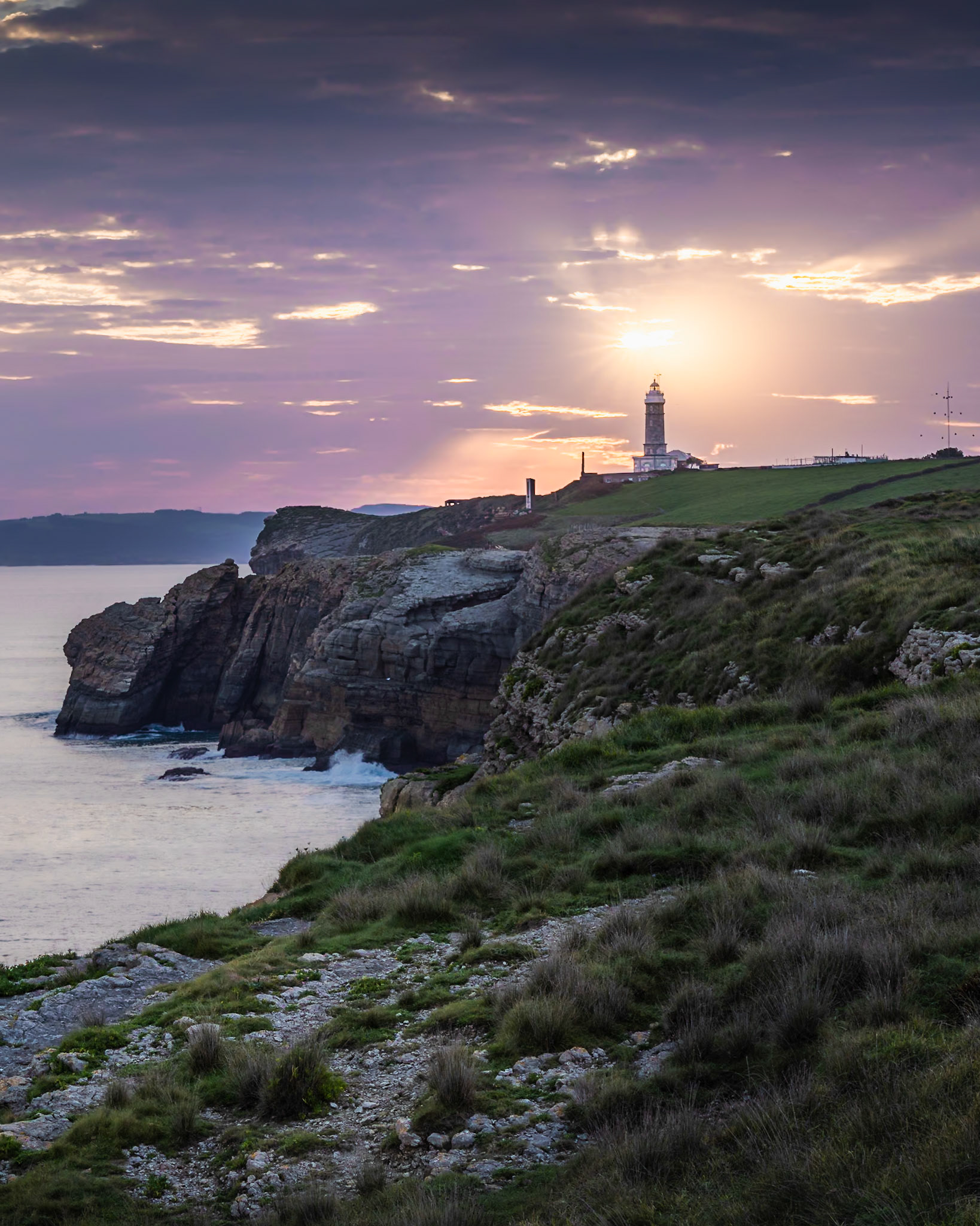 Cabo Mayor Lighthouse - Burst of Light (5:4)
