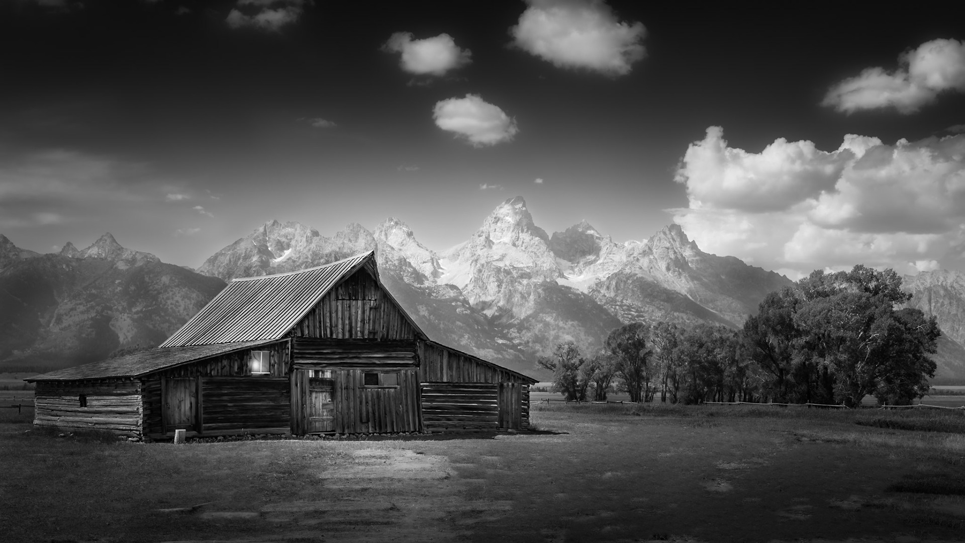 Grand Teton NP - Mormon Row View (16:9)