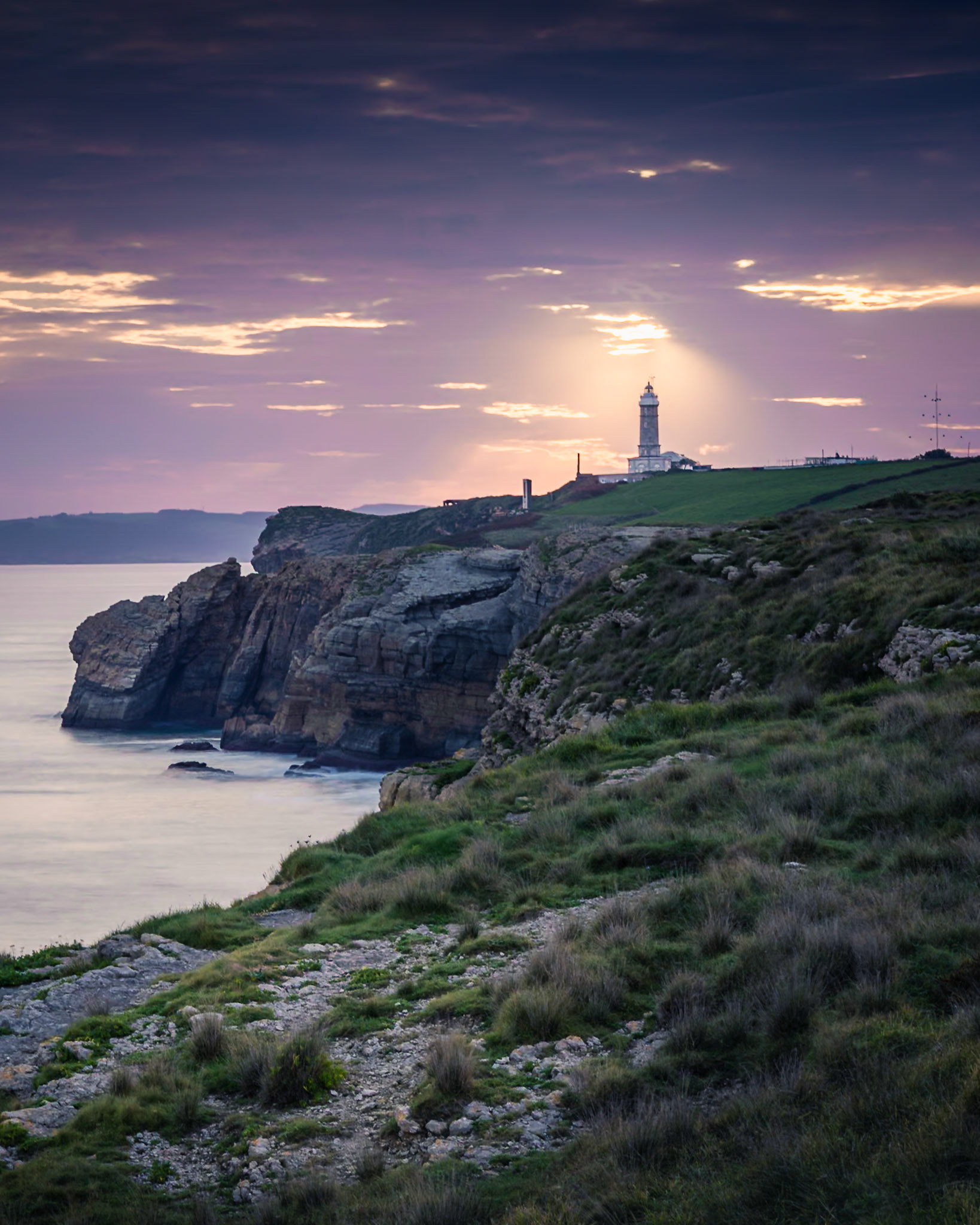 Cabo Mayor Lighthouse - Under the Spotlight (5:4)
