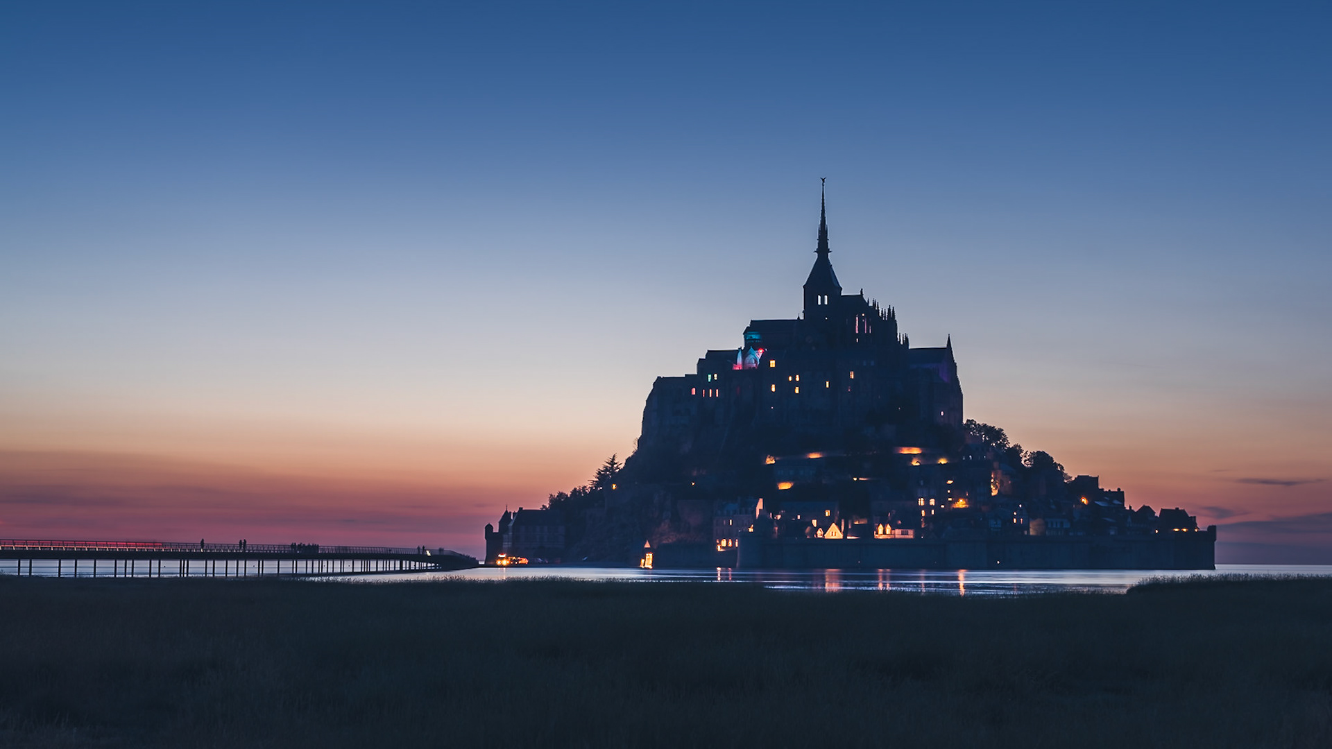Mont-Saint-Michel - Nocturne by the Mount (9:16)