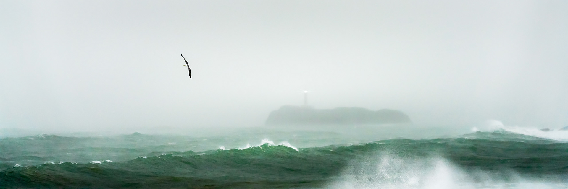 Mouro Island Lighthouse - Under the Storm (1:3)