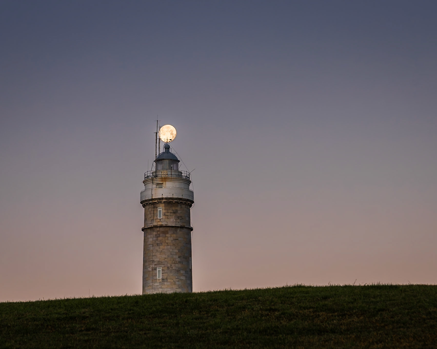Cabo Mayor Lighthouse - Peeking from Behind the Hill (4:5)