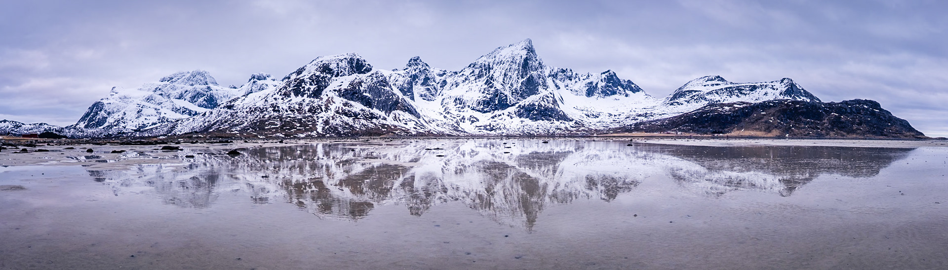 Lofoten - Mirrored Mountains (1:3.5)