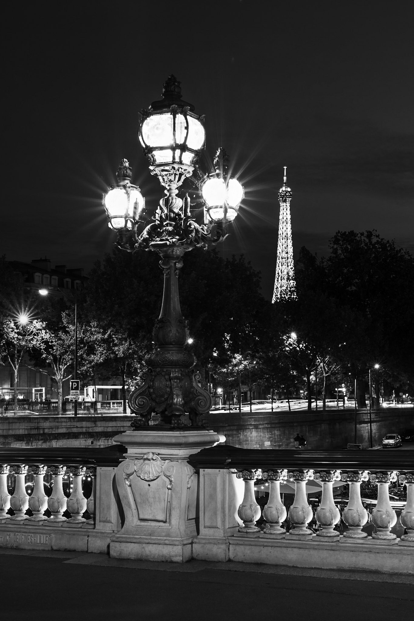 Paris - The Lamp and the Tower (3:2)