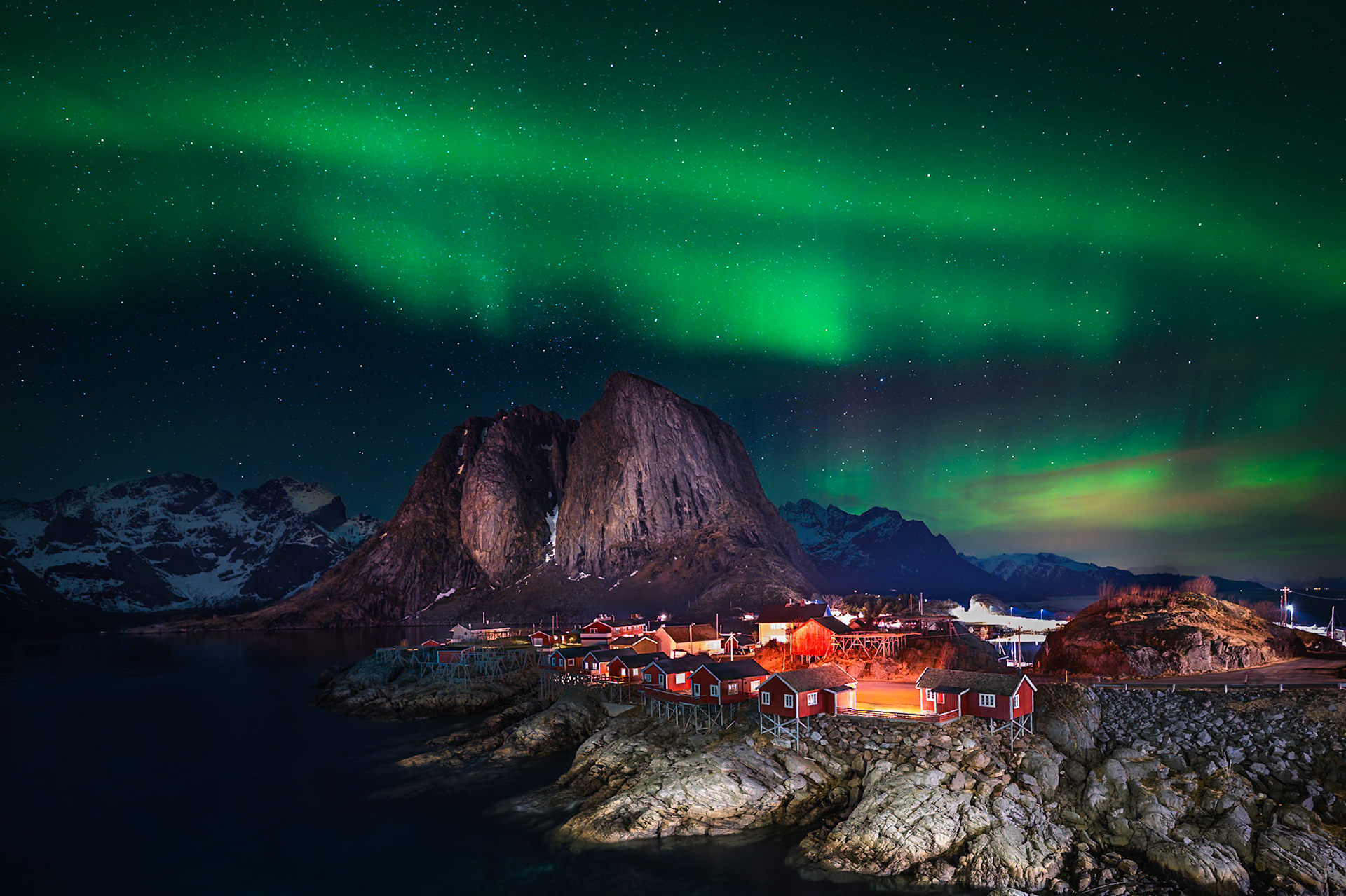 Hamnøy Bridge - Aurora Tides (2:3)