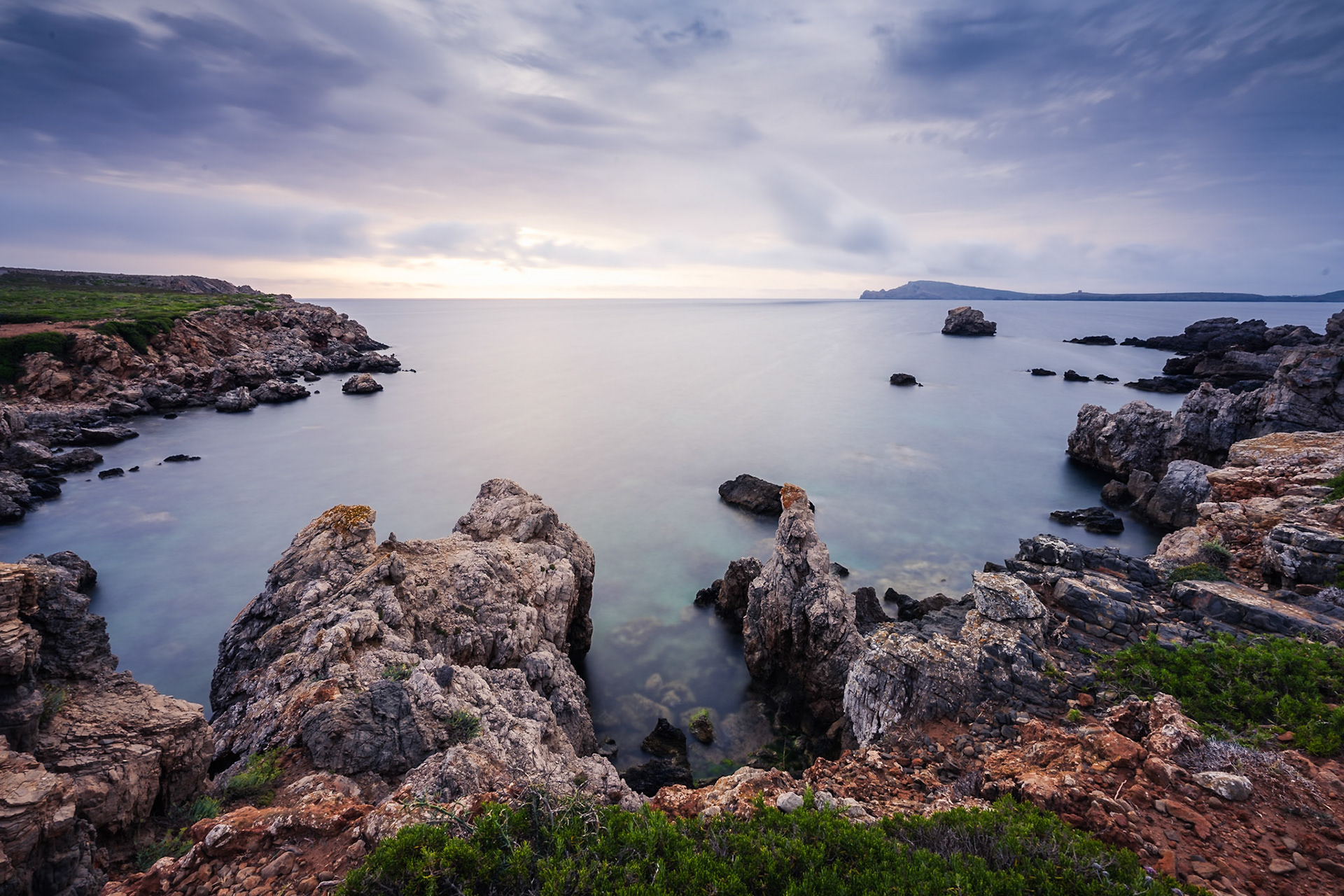 Cap de Cavalleria - Cove and Distant Headland (2:3)