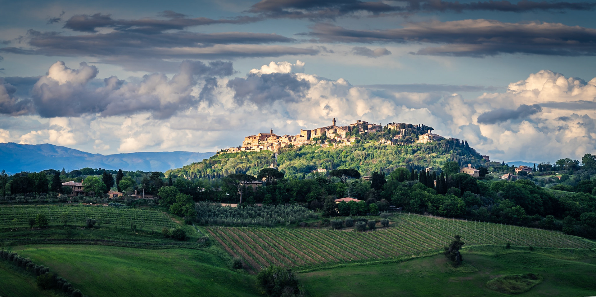 Tuscany - Montepulciano at Sunset (1:2)
