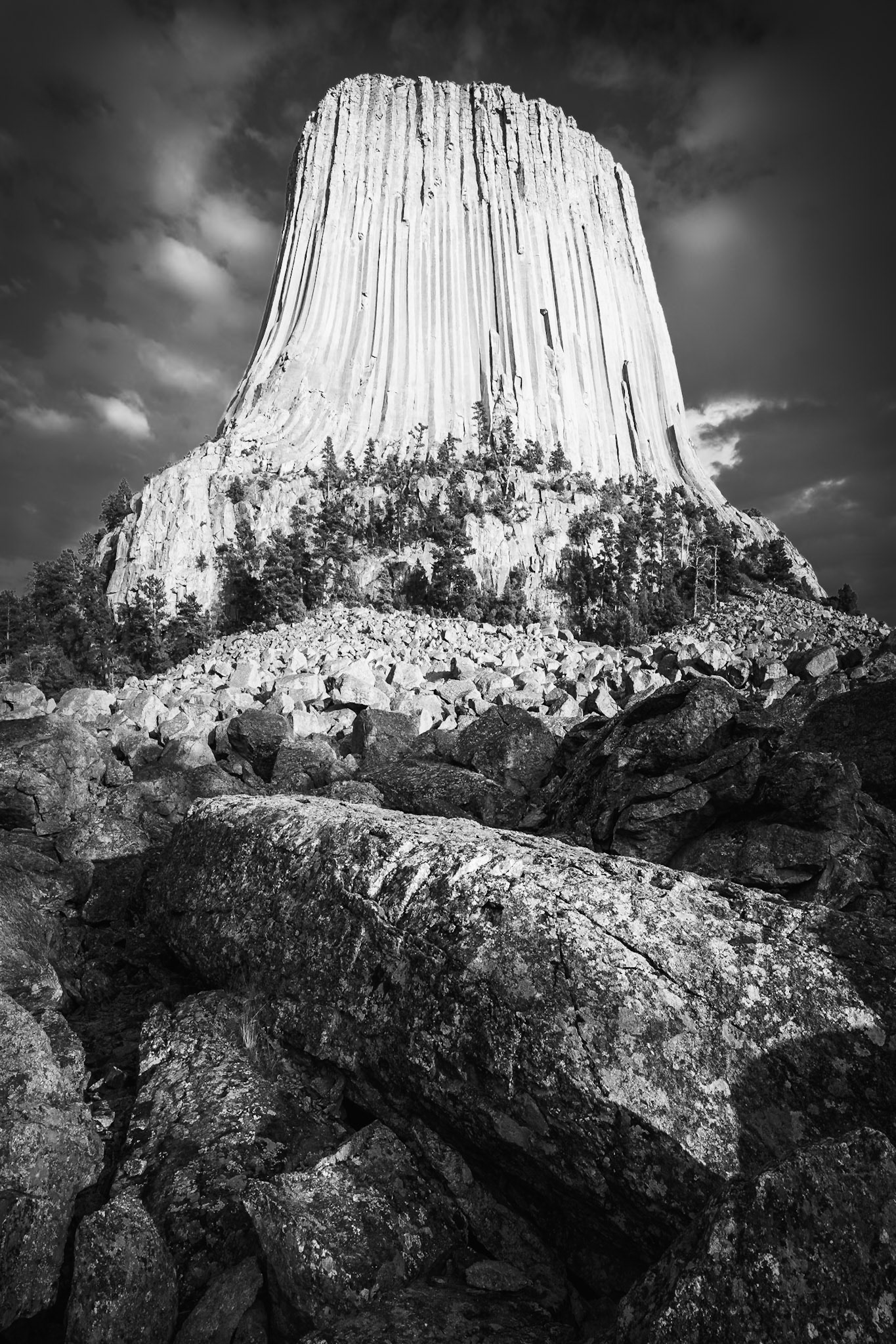 Devils Tower - Bottom Up (3:2)