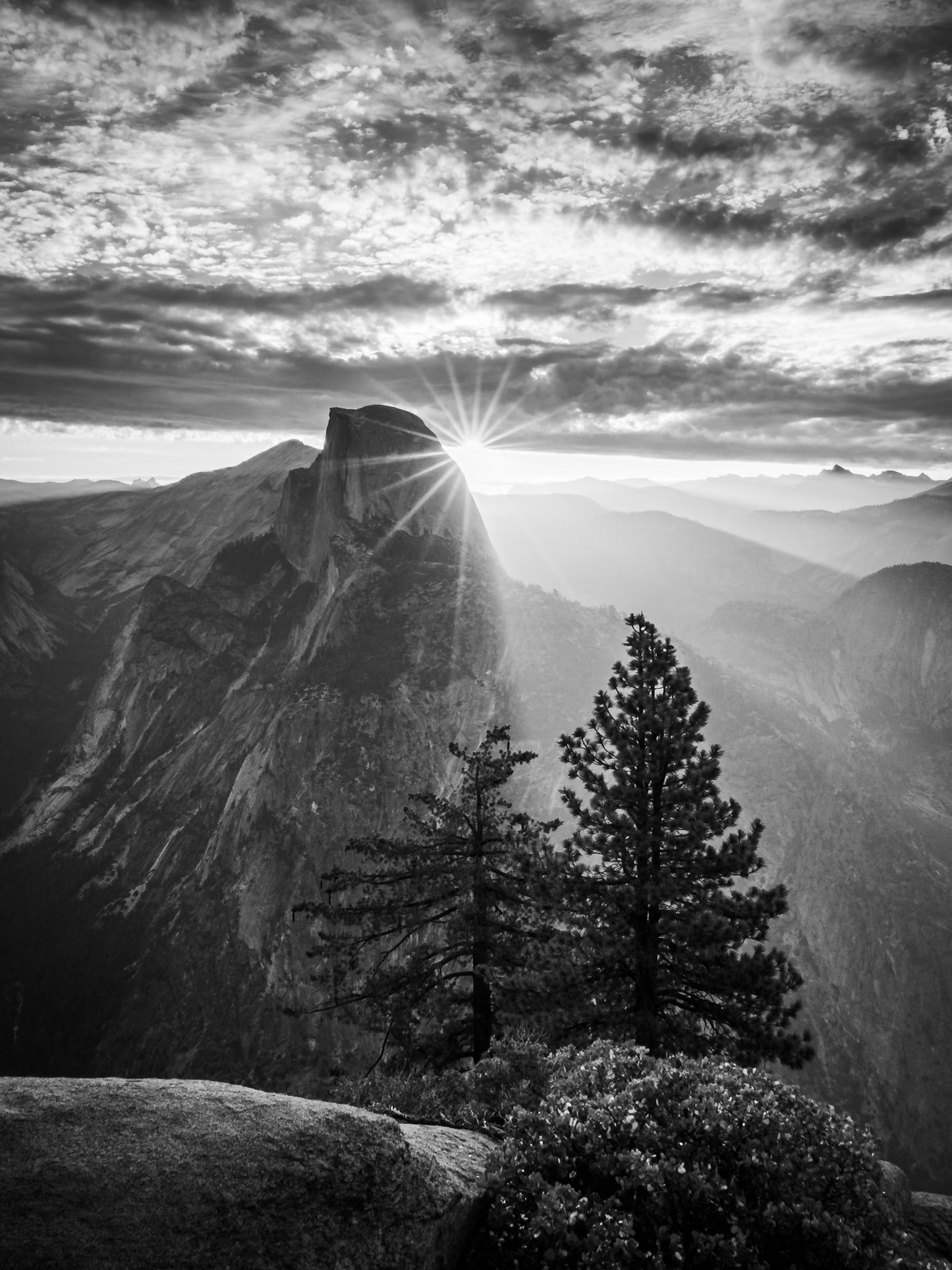 Half Dome - Portrait at Sunrise (3:2)