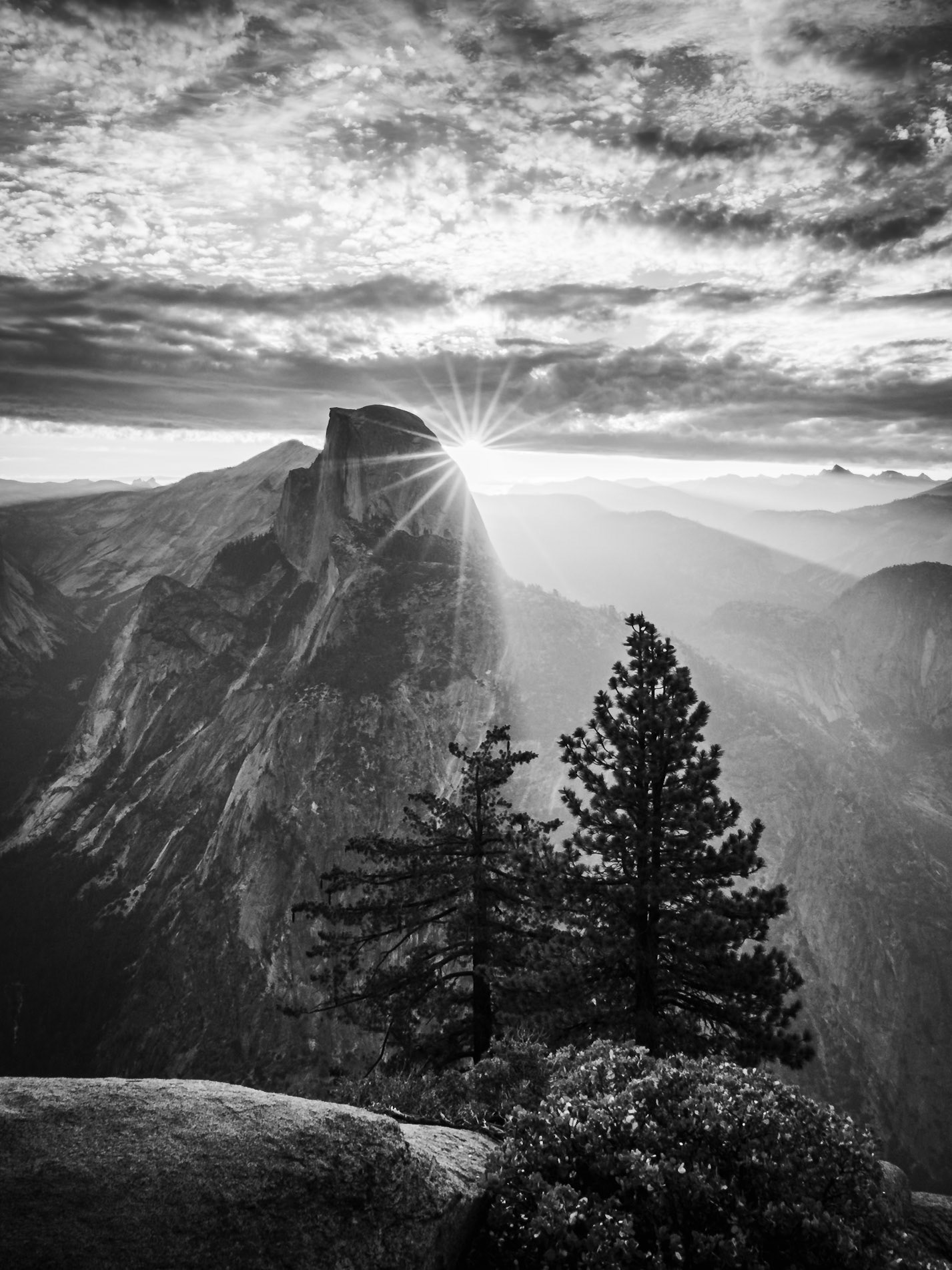 Half Dome - Edge of Light (3:2)