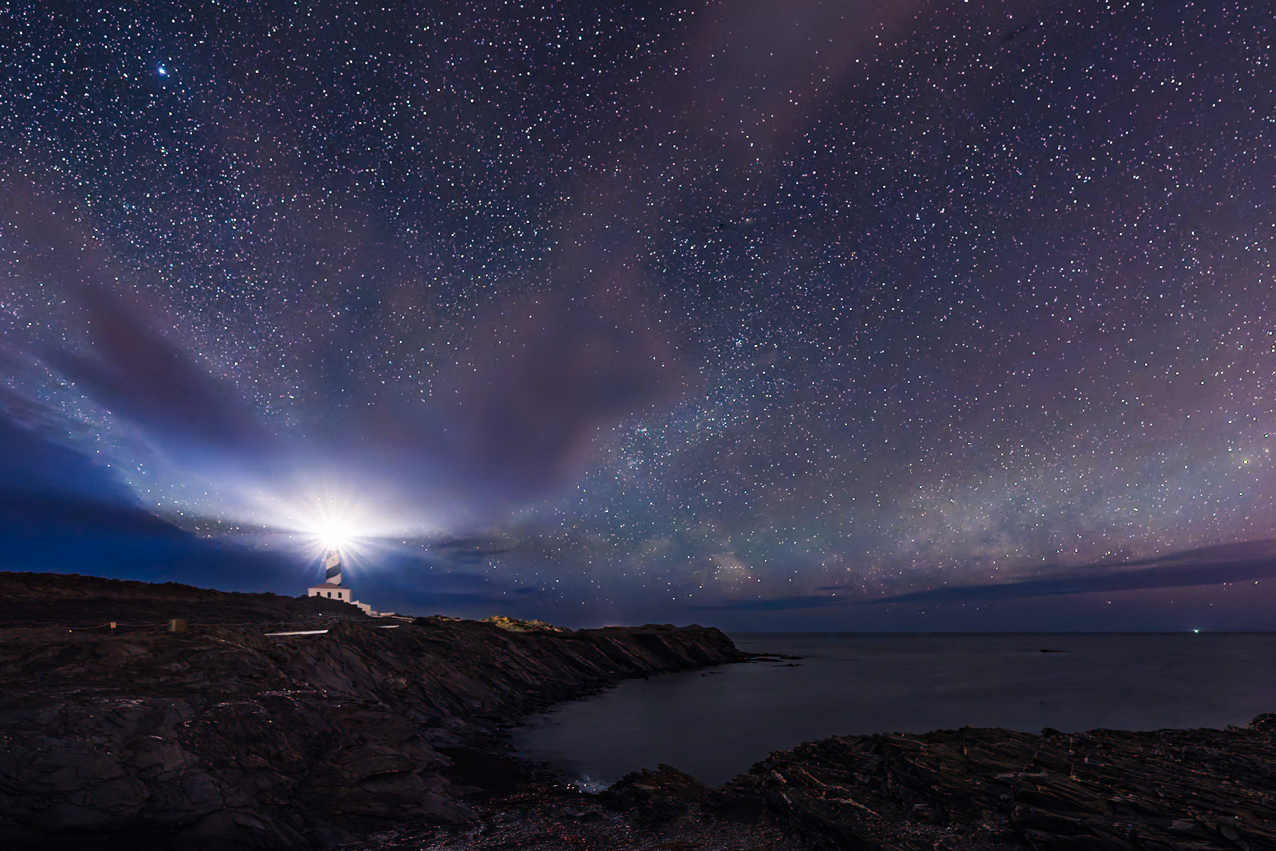 Favàritx Lighthouse - Night Signal (2:3)