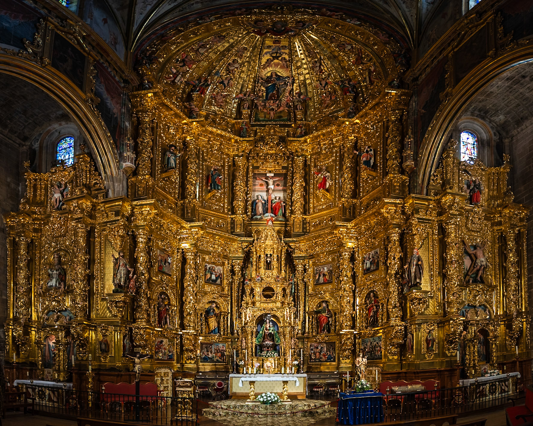 Navarrete - Our Lady of the Assumption Church, Altarpiece (5:4)