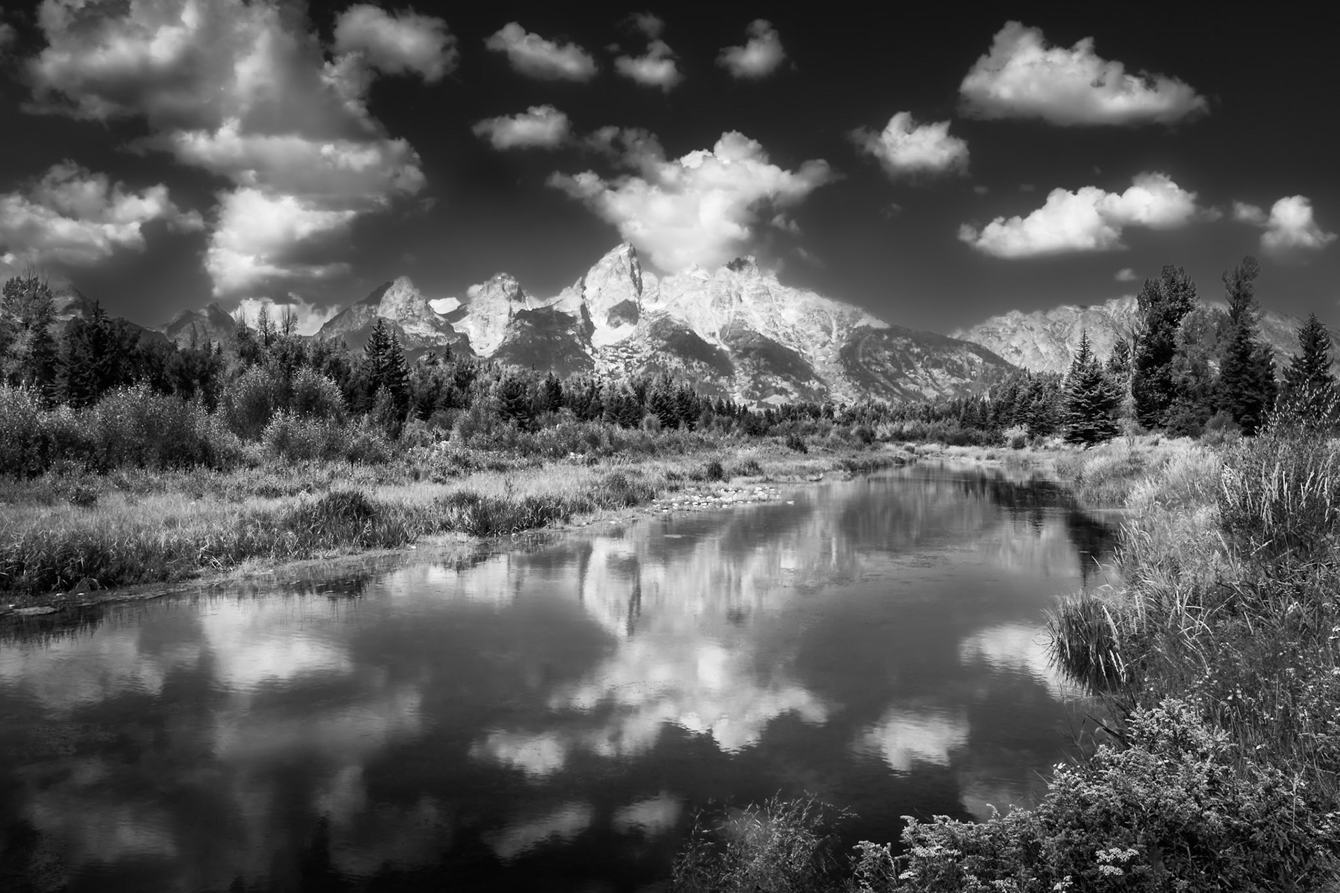 Grand Tetons - Reflection (2:3)