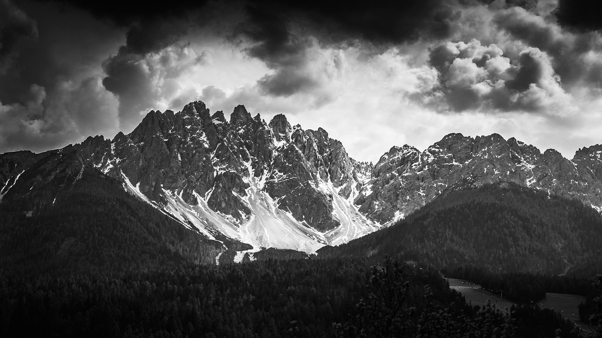 Dolomites - View Across the Valley (16:9)