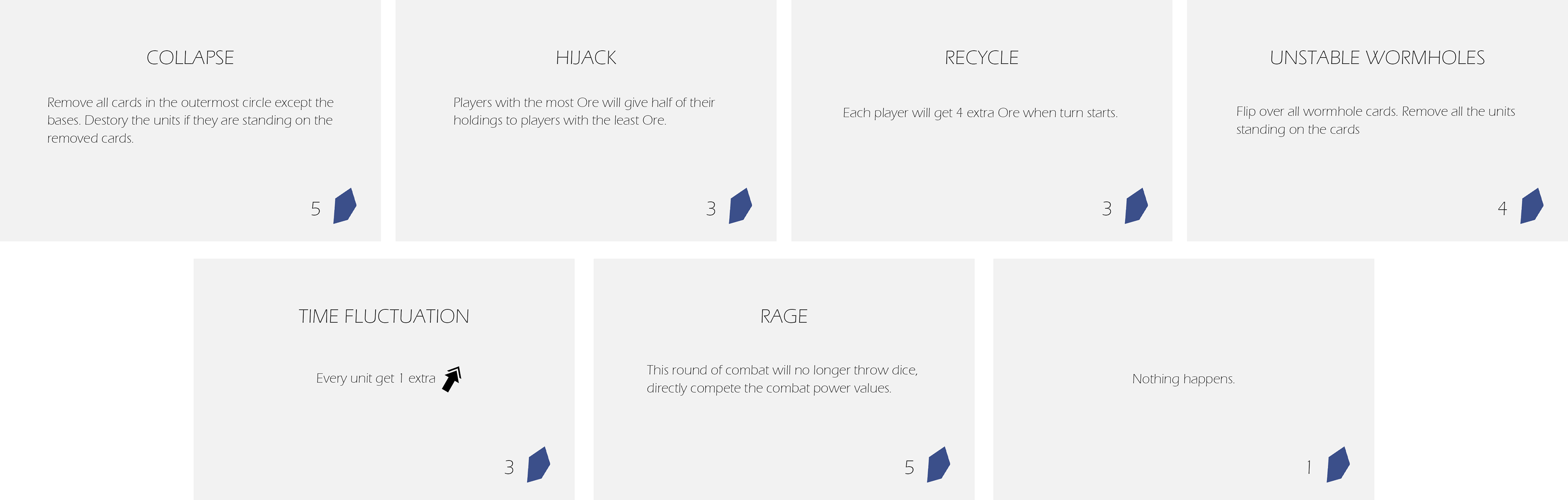 Random Event Cards