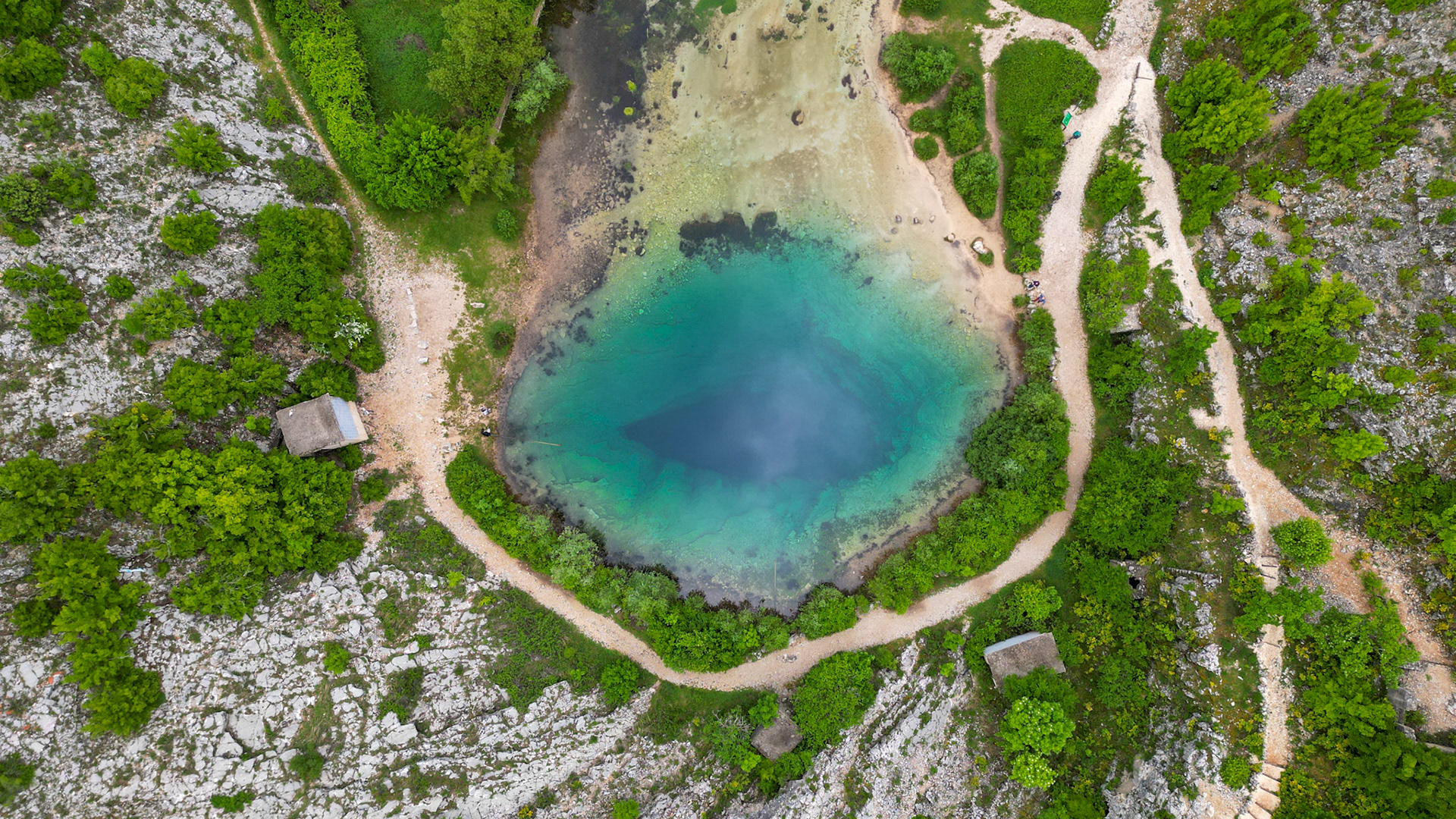 Cetina River Spring (Eye of the Earth) - Croatia