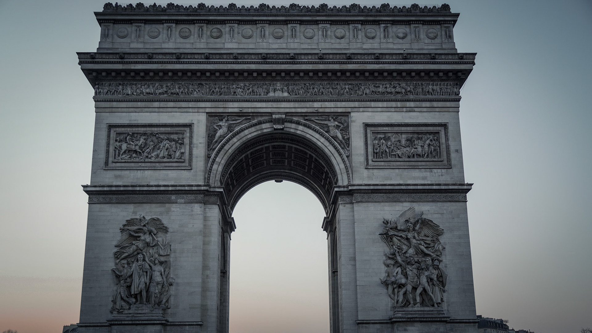 Arc de Triomphe, Paris, France
