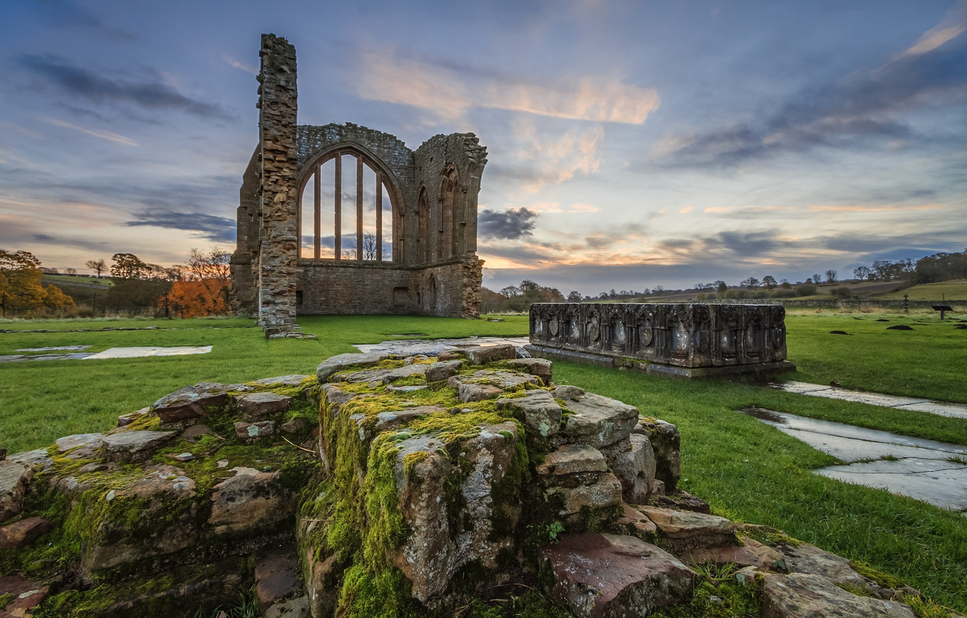 Egglestone Abbey Sky I: Early Morning