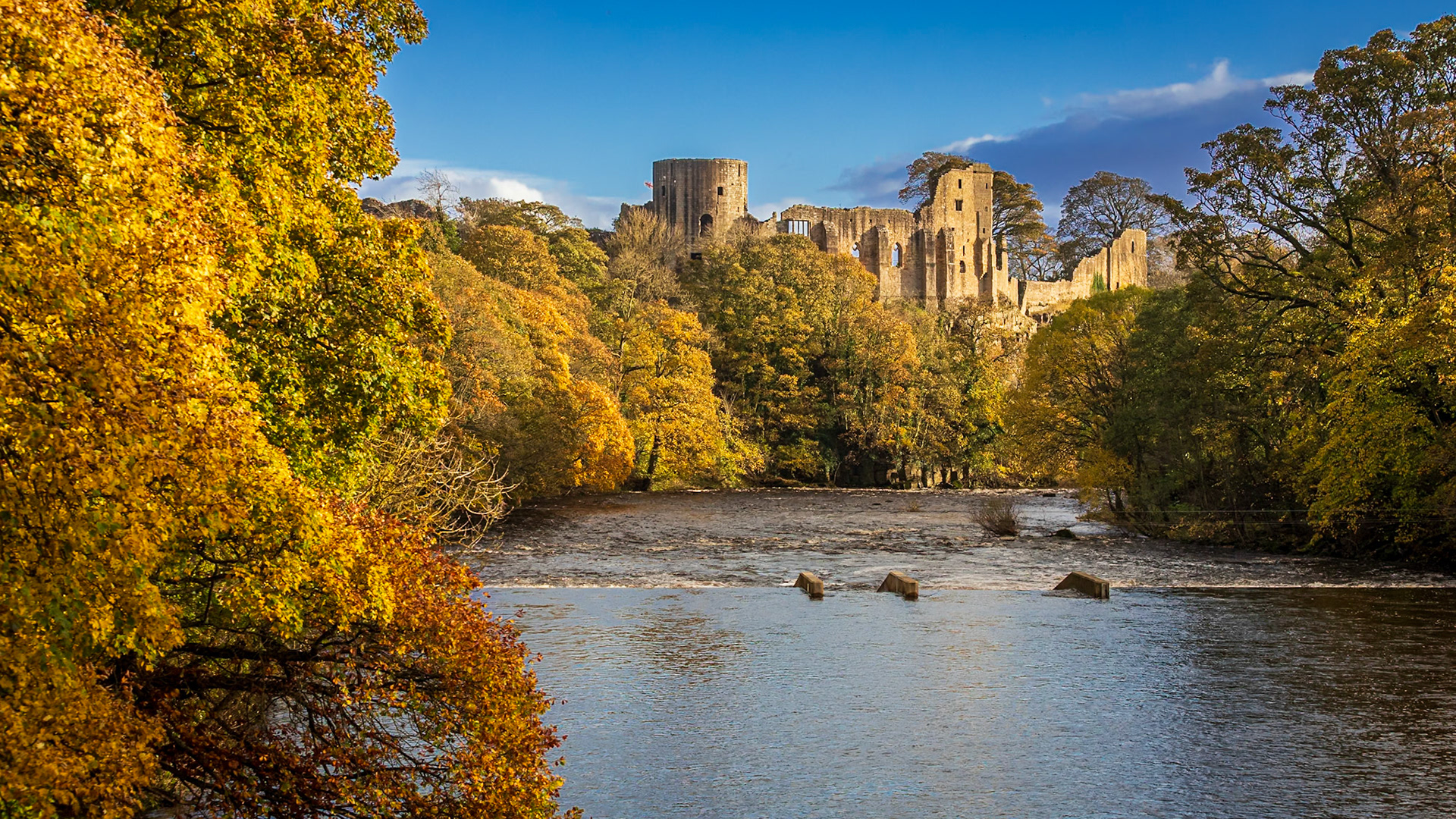 The Castle VI: Autumn in Barnard Castle