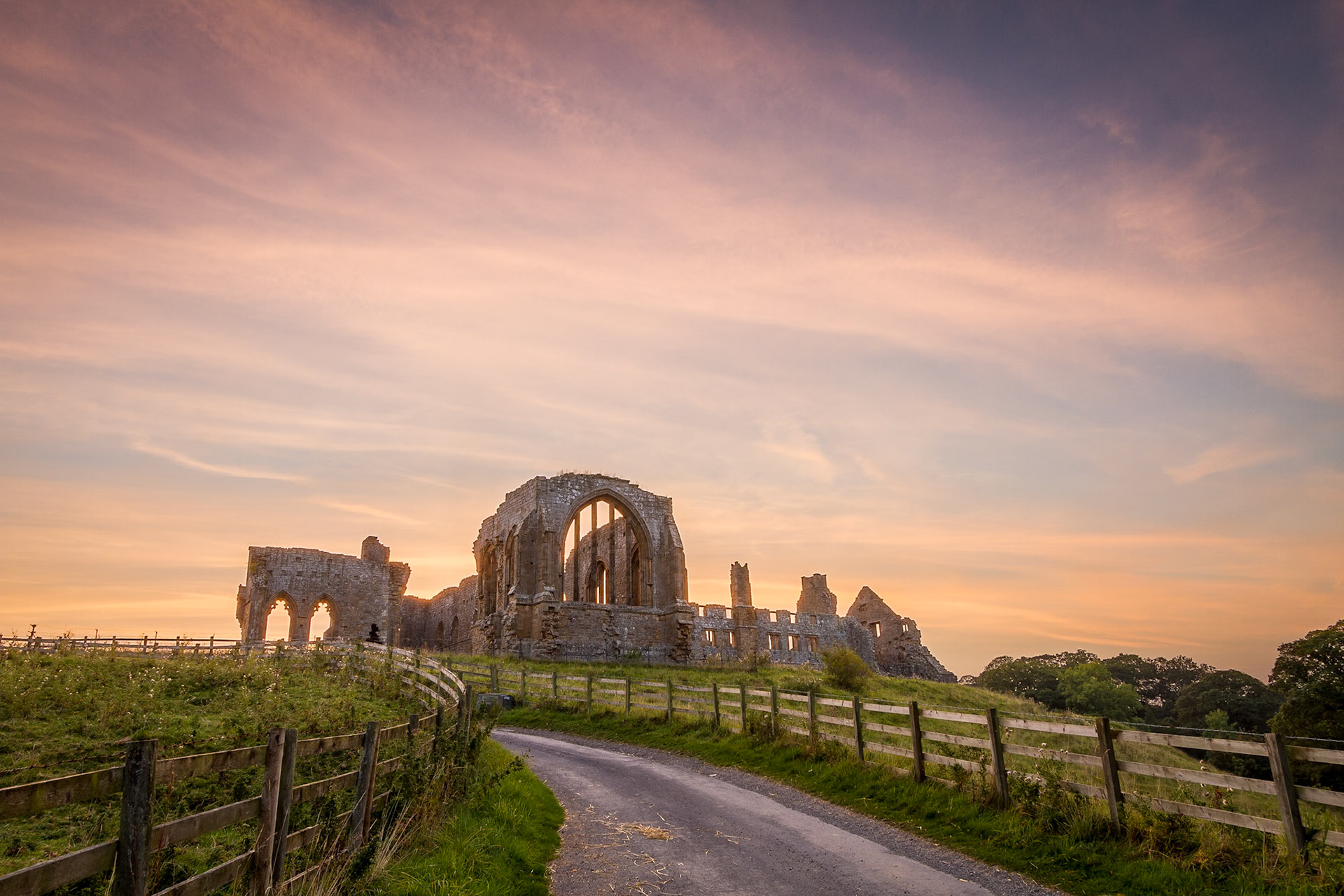 Egglestone Abbey, Summer VI: Evening