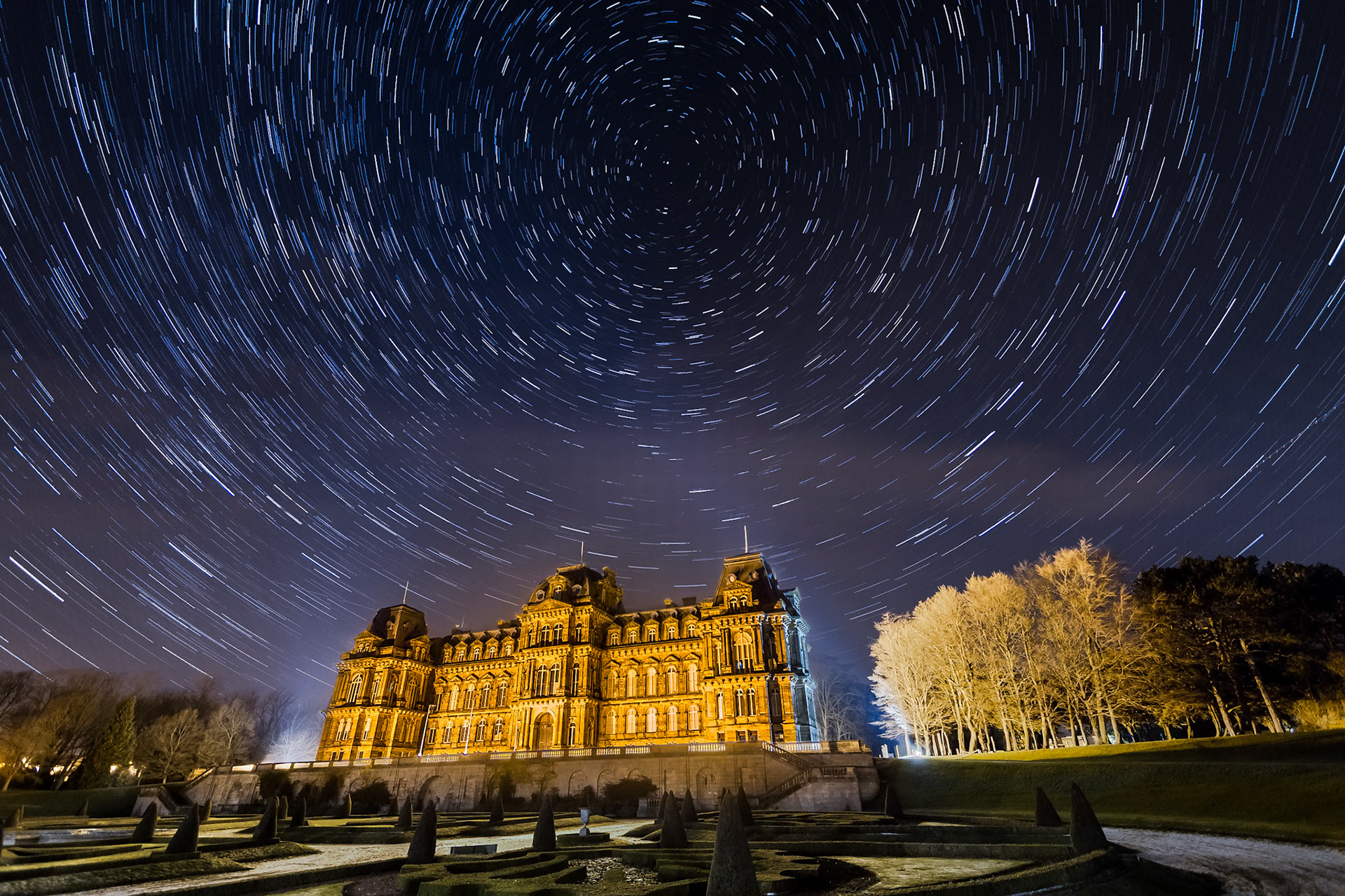 Bowes Museum, Star Trail I: Under the Pole Star