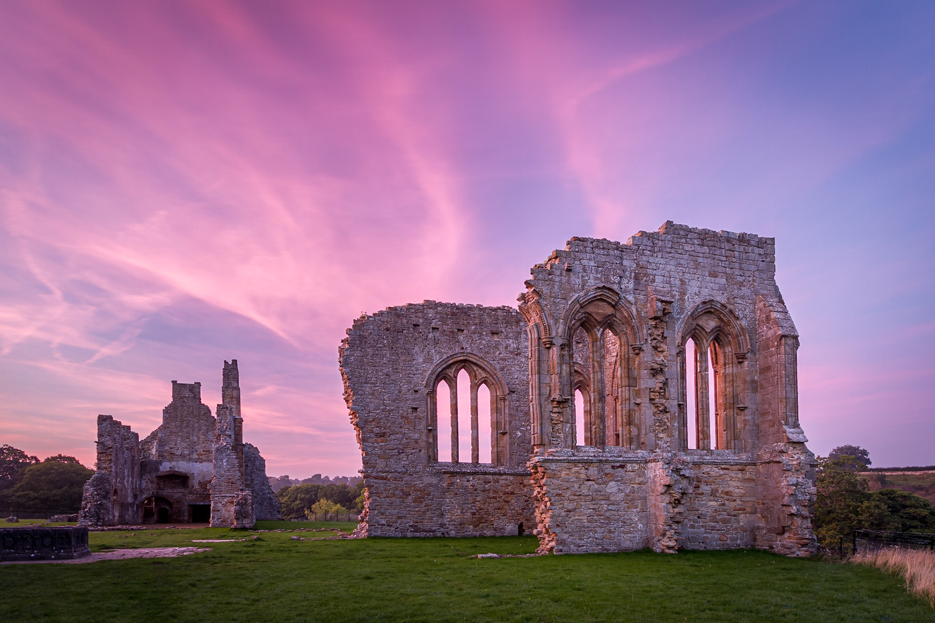 Egglestone Abbey Sky IV: Evening