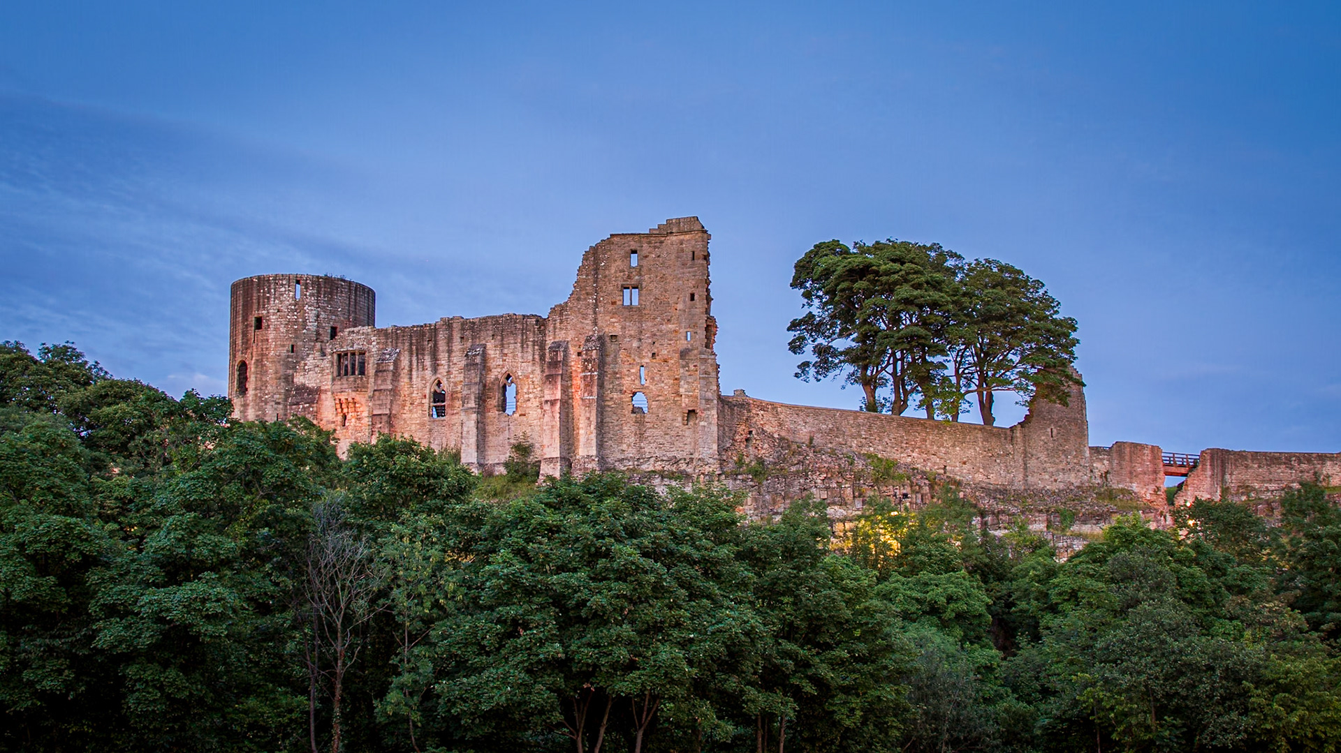 The Castle III: Dusk in Barnard Castle