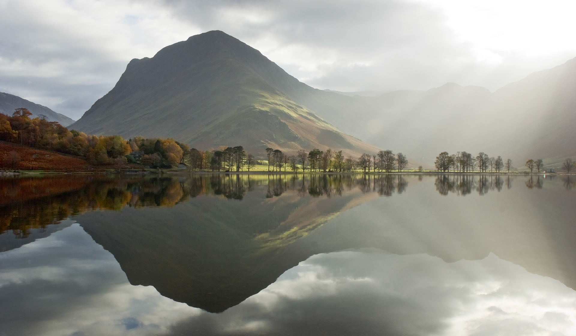 Fleetwith Pike from Buttermere in the Lake District