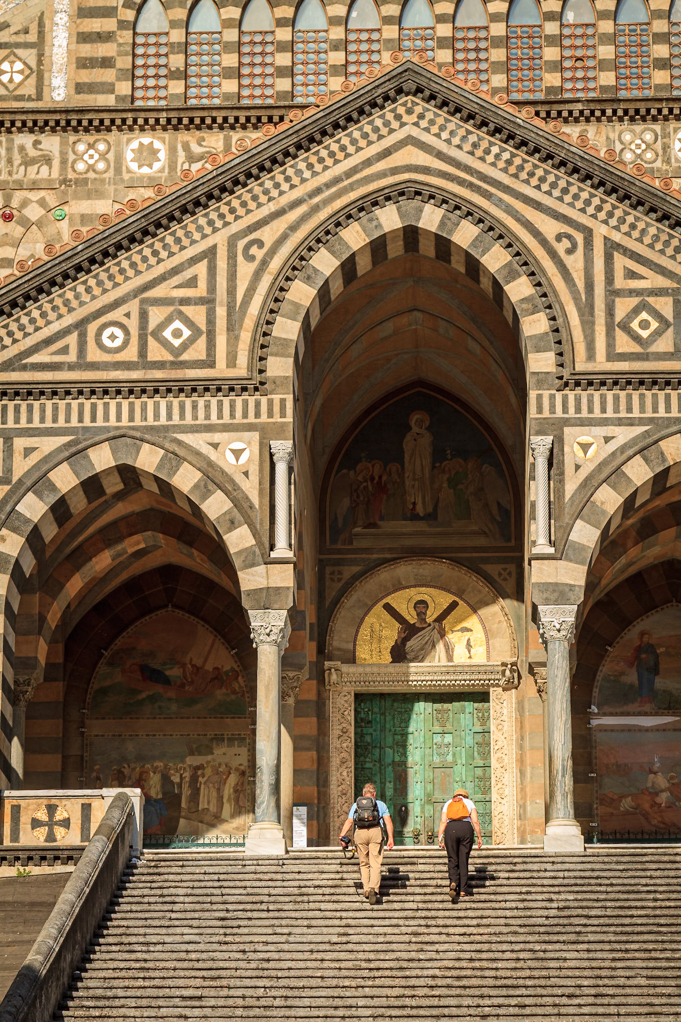 Duomo di Amalfi: The Cathedral of Amalfi dedicated to St Andrew.