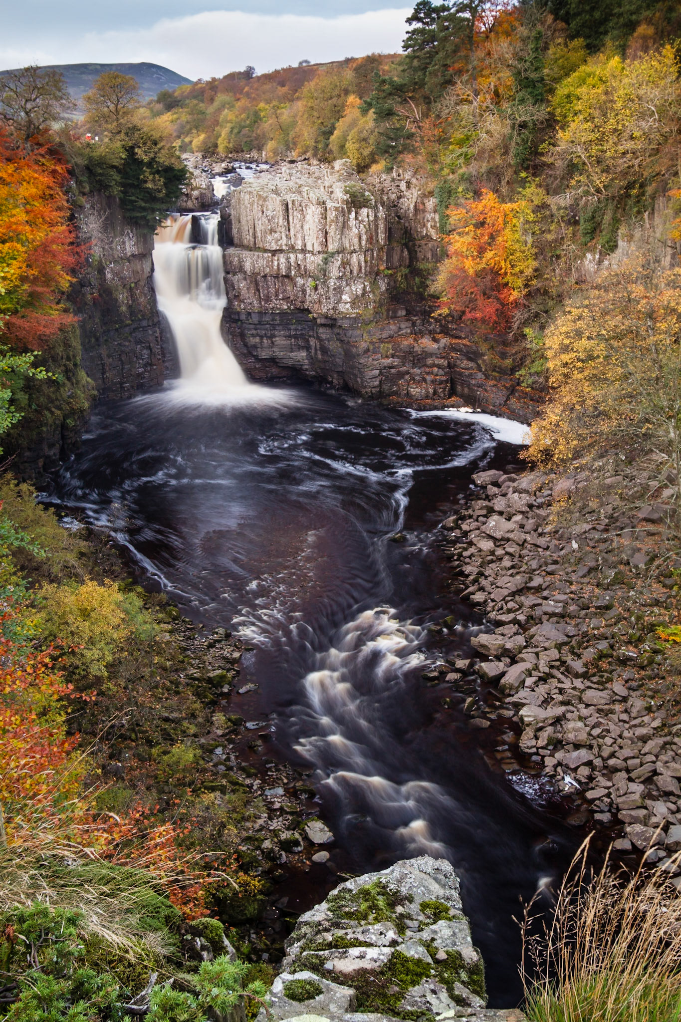 High Force Waterfall III: High Force is the most majestic of the waterfalls on the River Tees