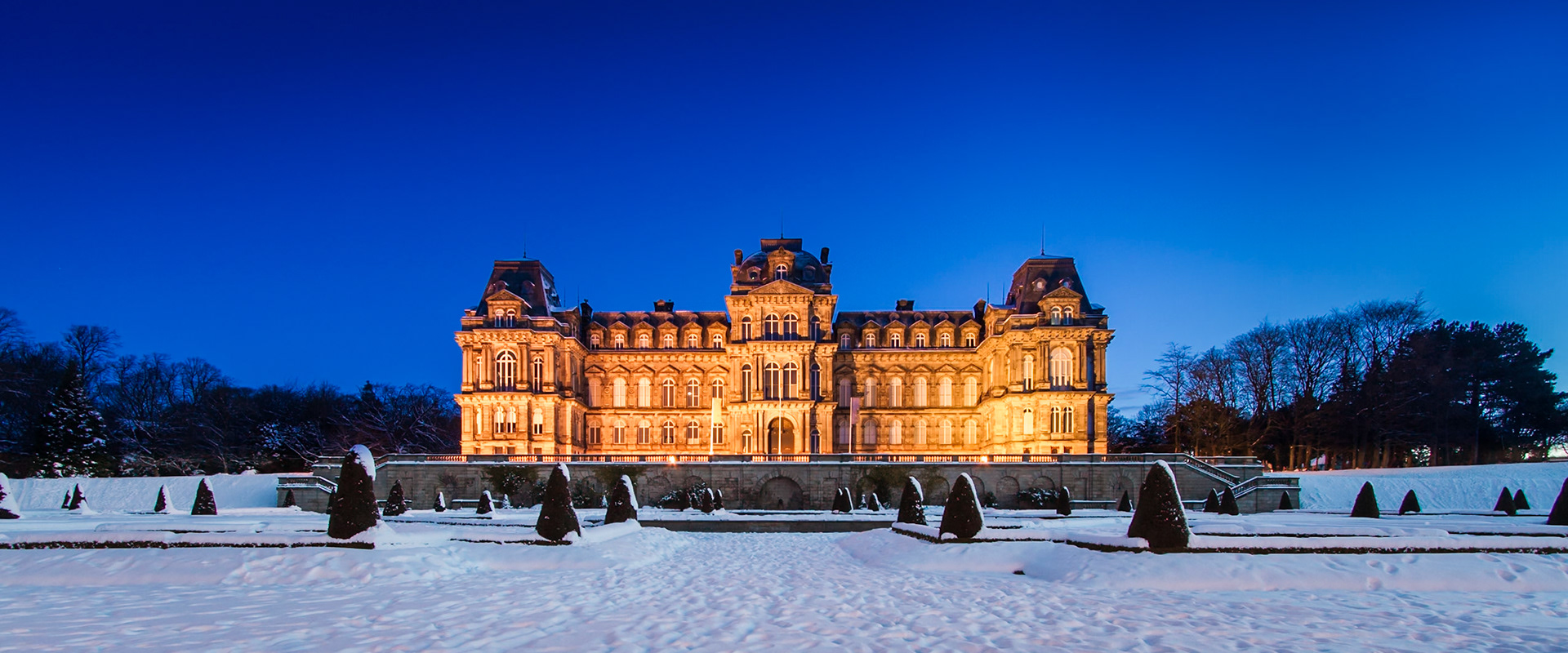 Bowes Museum, Winter V: Early Morning
