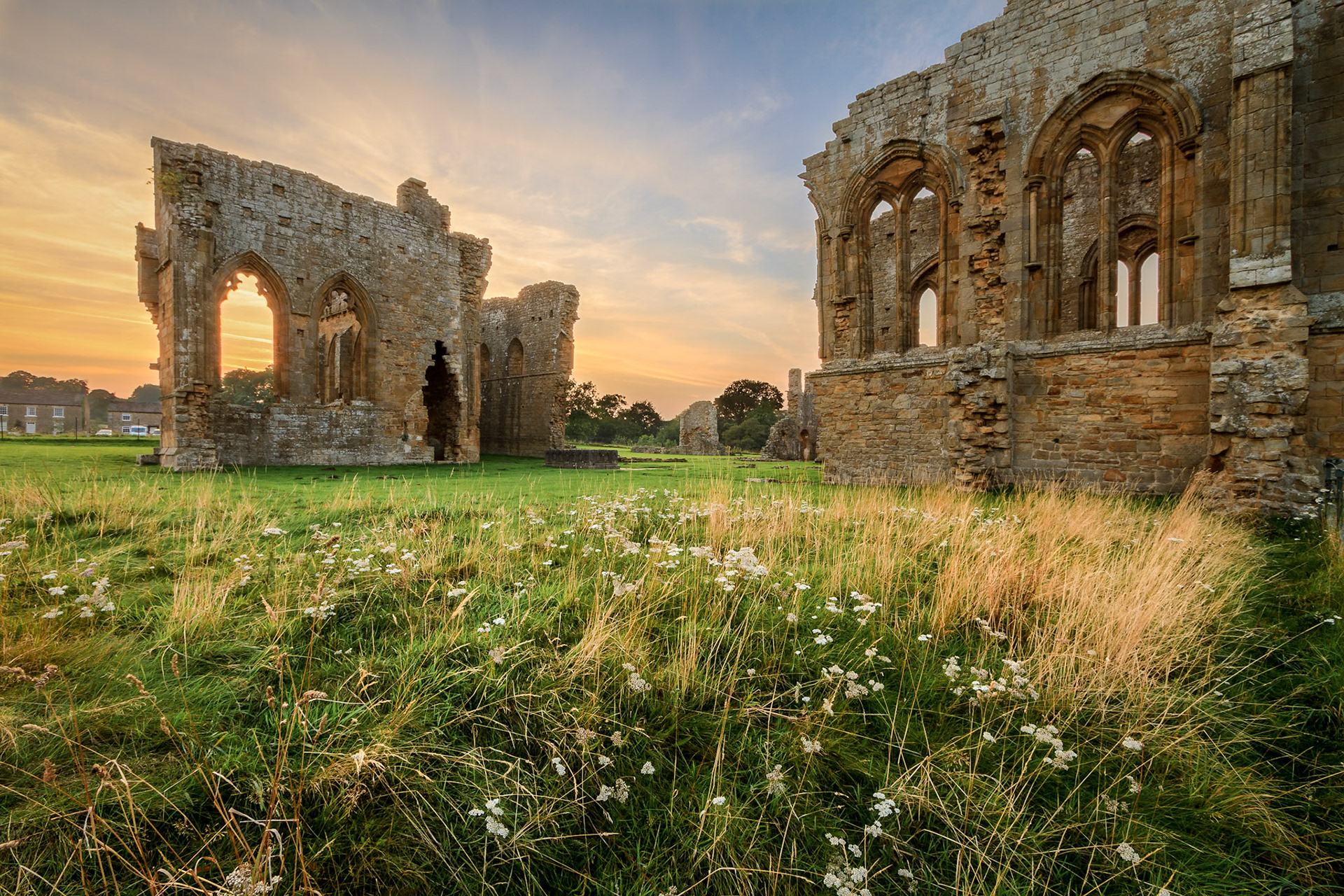 Egglestone Abbey, Summer V: Evening