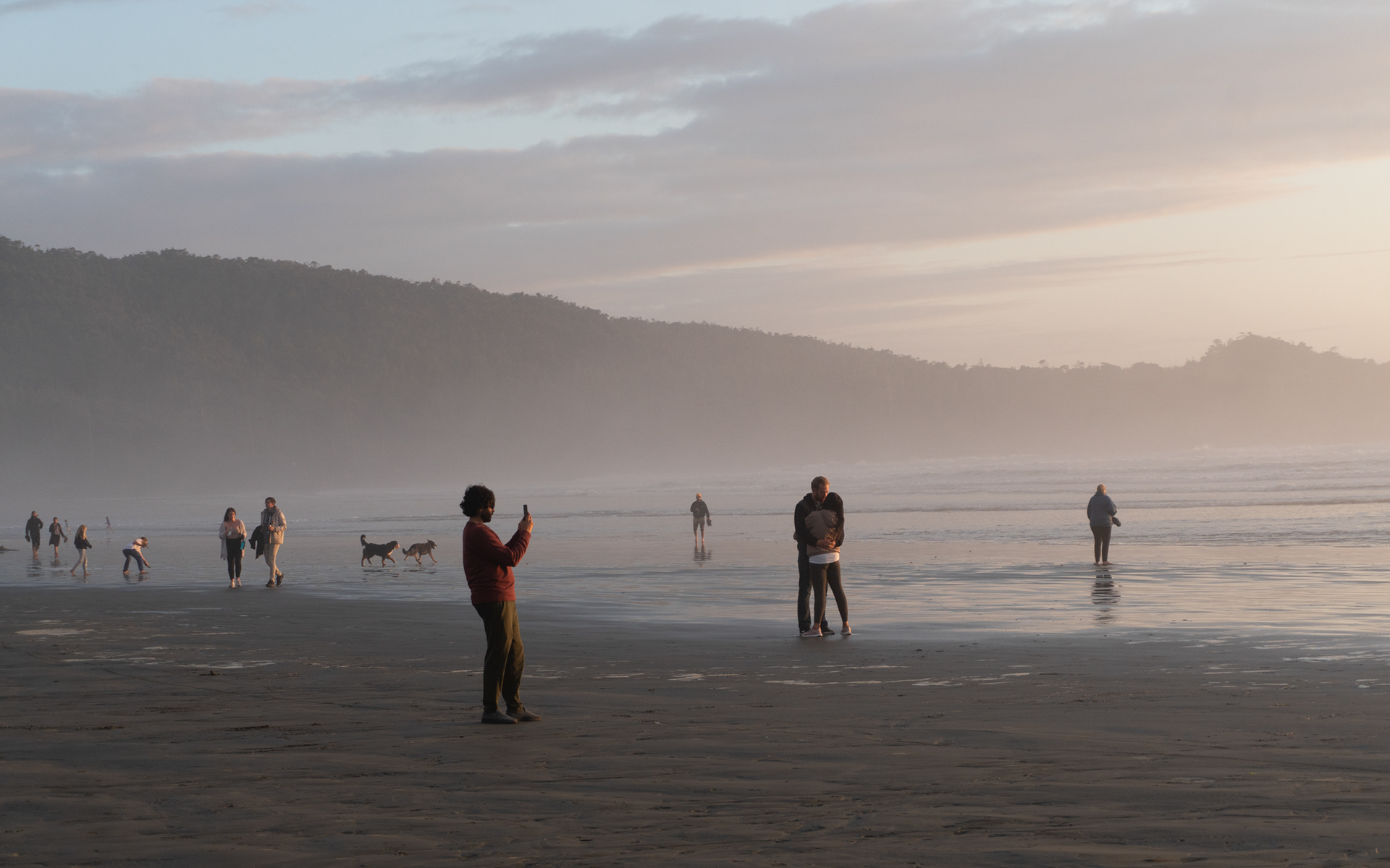 Sunset at the Bay, Tofino, Canada.