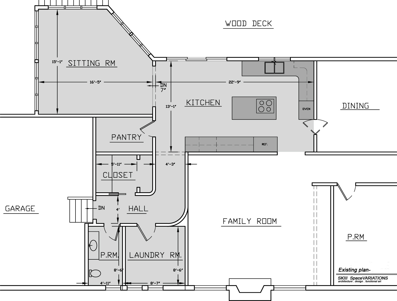EXISTING FLOOR PLAN
