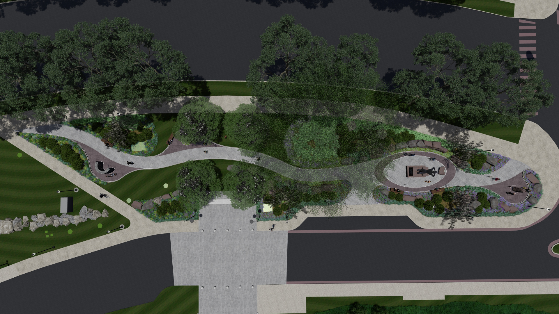 Land-art Site Design for Completion April 2026