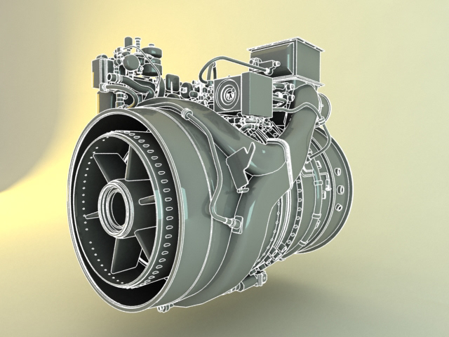 Helicopter 3d Illustration