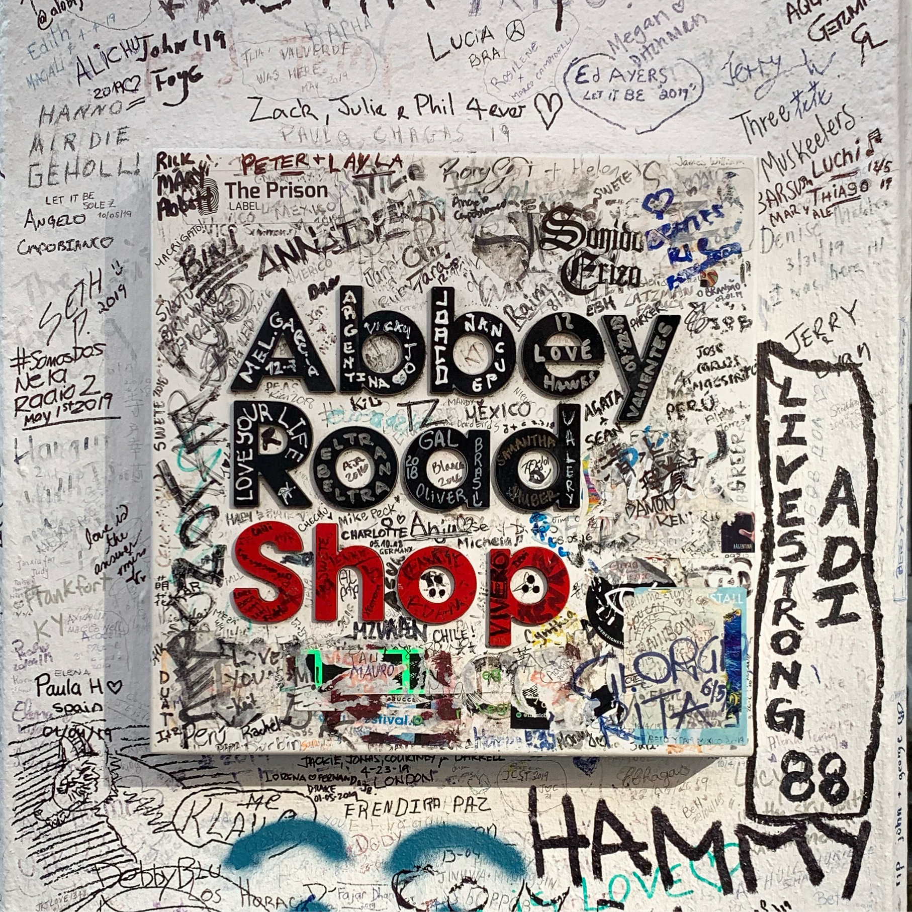 May 13, 2019; Abbey Road Shop, Abbey Road Studios, 3 Abbey Road, St. John's Wood, London, UK.
