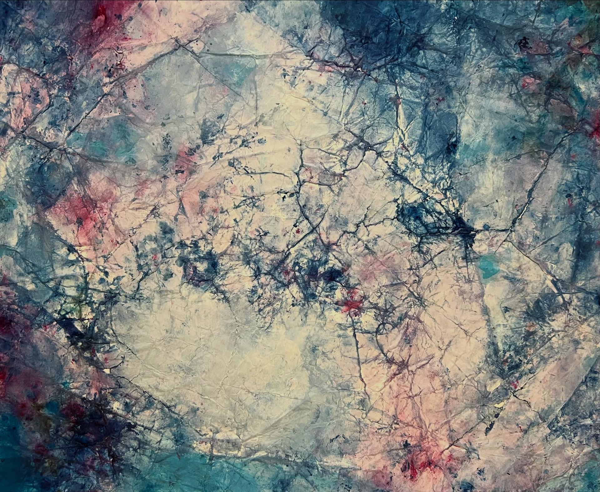 19" x 24" Acrylic on paper