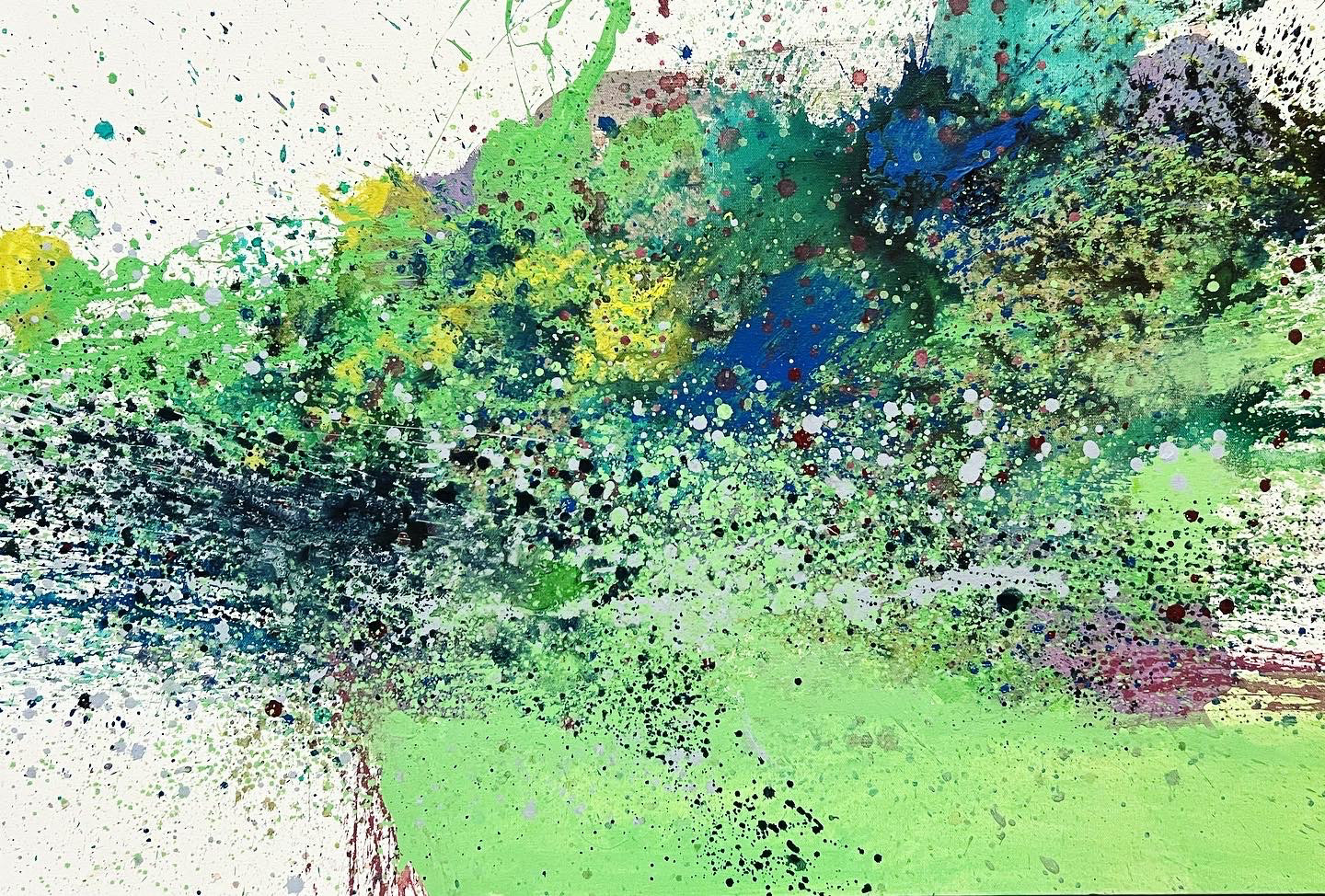 30" x 40" Acrylic on canvas