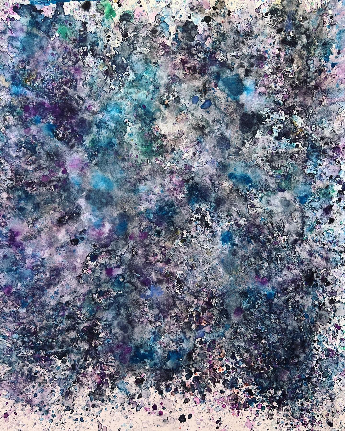 14" x 17" pastel on paper