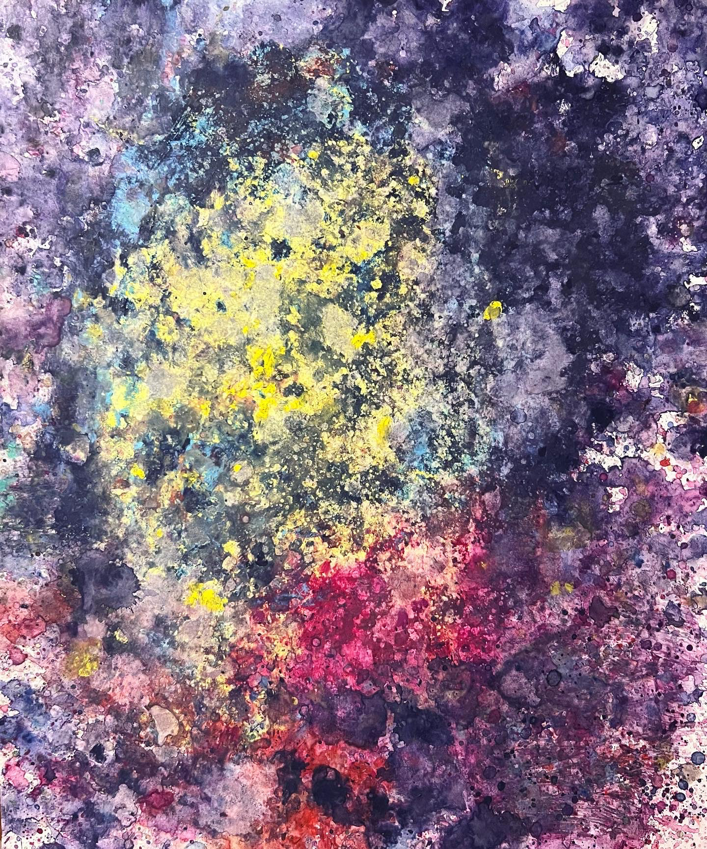 14" x 17" pastel on paper